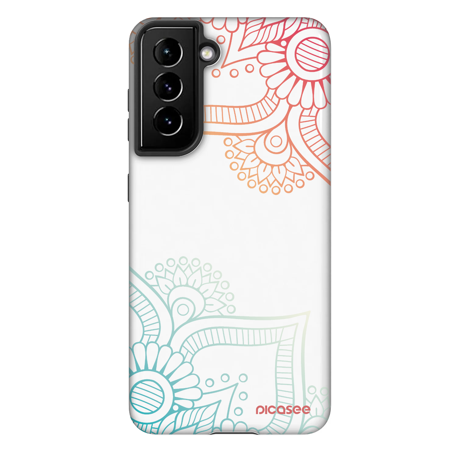 Picasee Fashion Case pre Samsung Galaxy S21 FE 5G - Kvetinový vzor