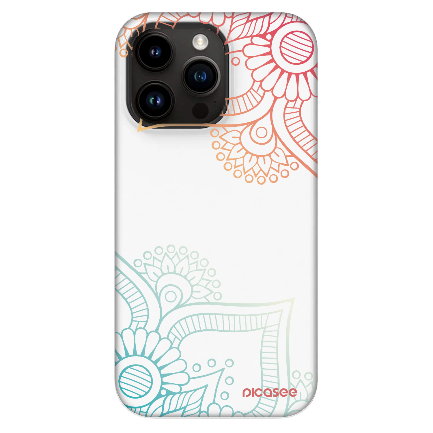 Picasee Fashion Case MagSafe pre Apple iPhone 13 Pro - Kvetinový vzor
