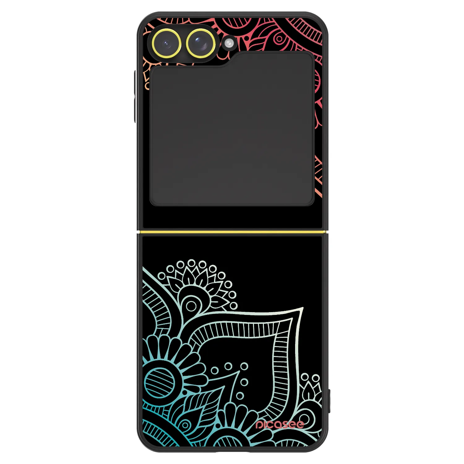 Picasee ULTIMATE CASE pro Samsung Galaxy Z Flip7 FE 5G - Kvetinový vzor