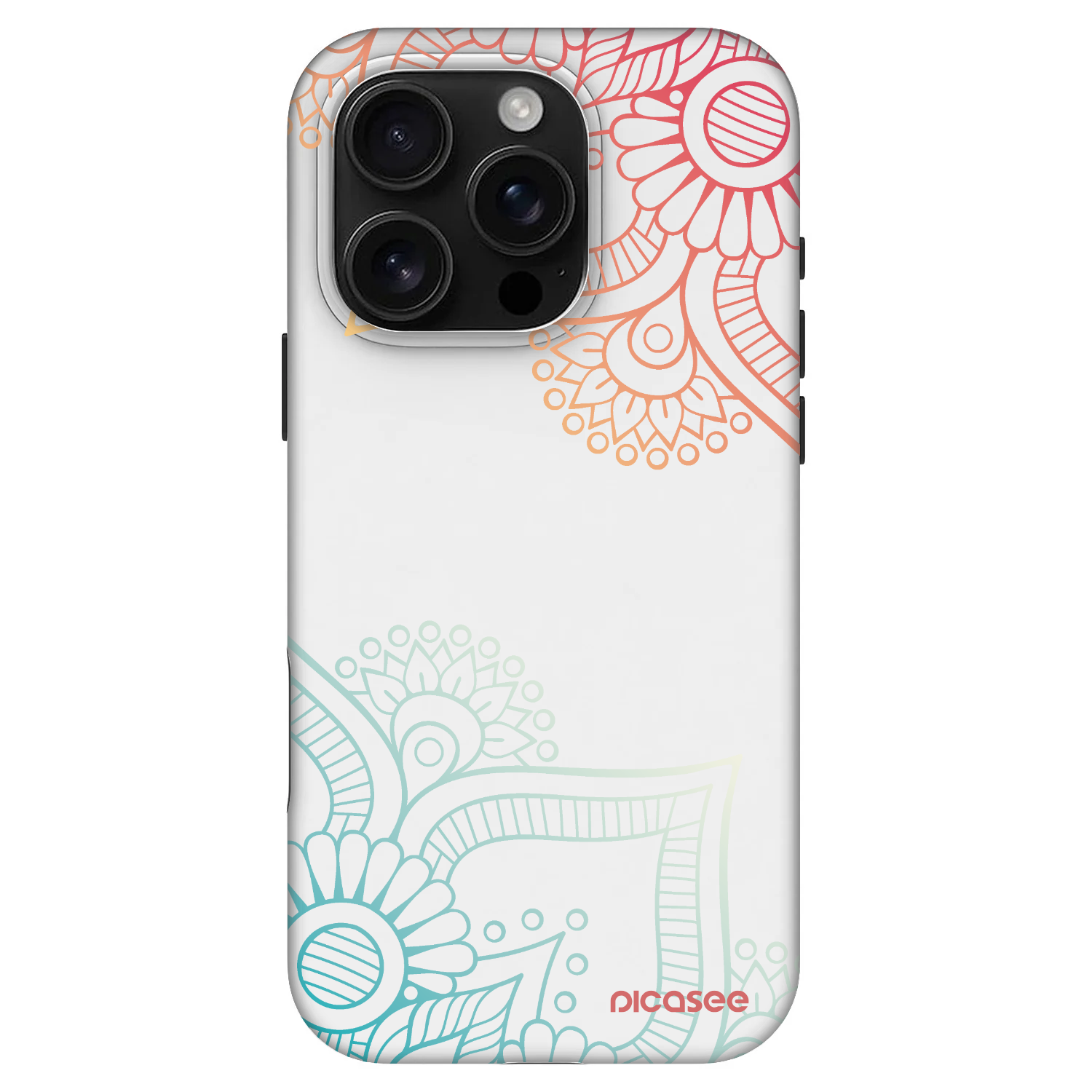 Picasee Fashion Case MagSafe pre Apple iPhone 16 Pro - Kvetinový vzor