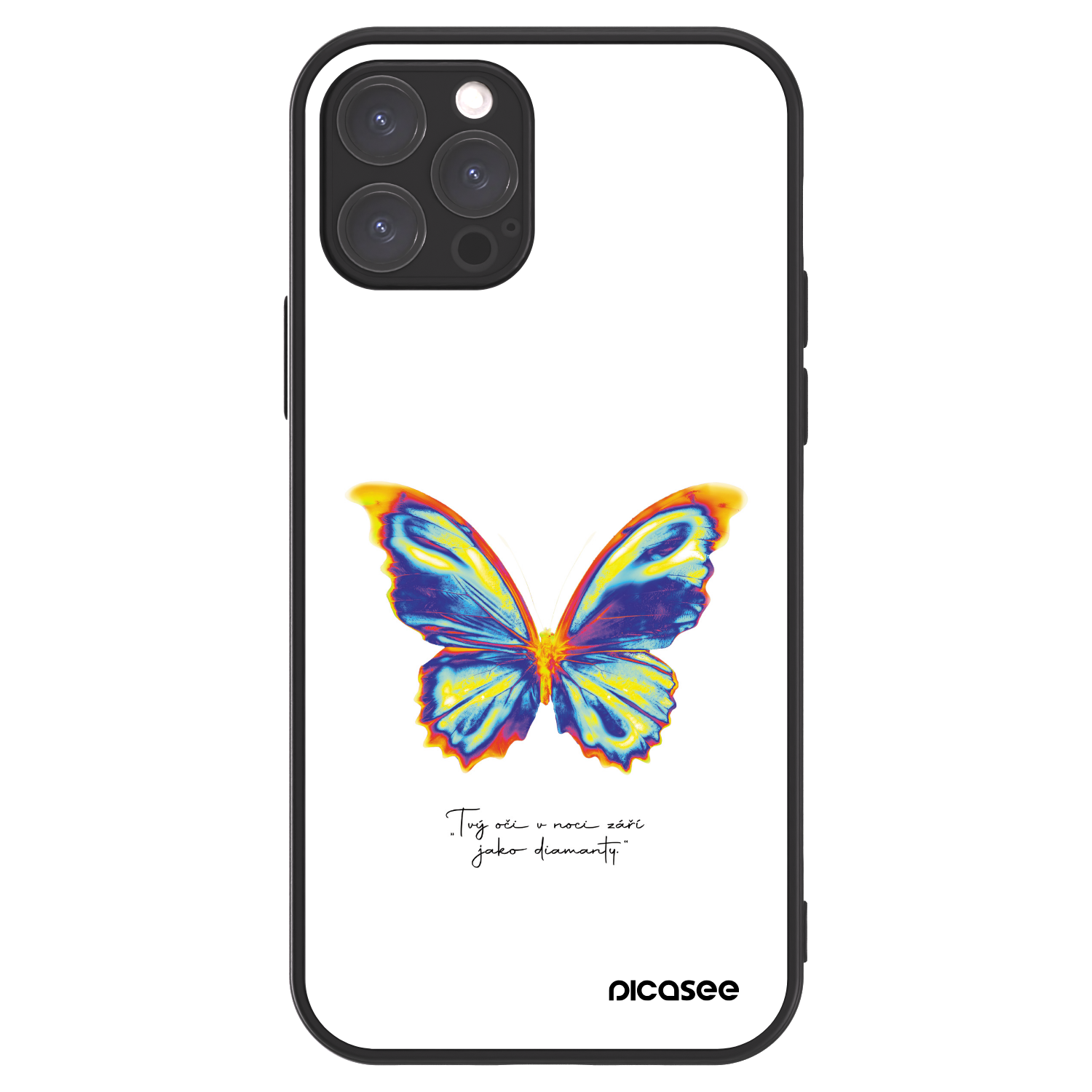 Picasee ULTIMATE CASE pro Apple iPhone 12 Pro - Diamanty White
