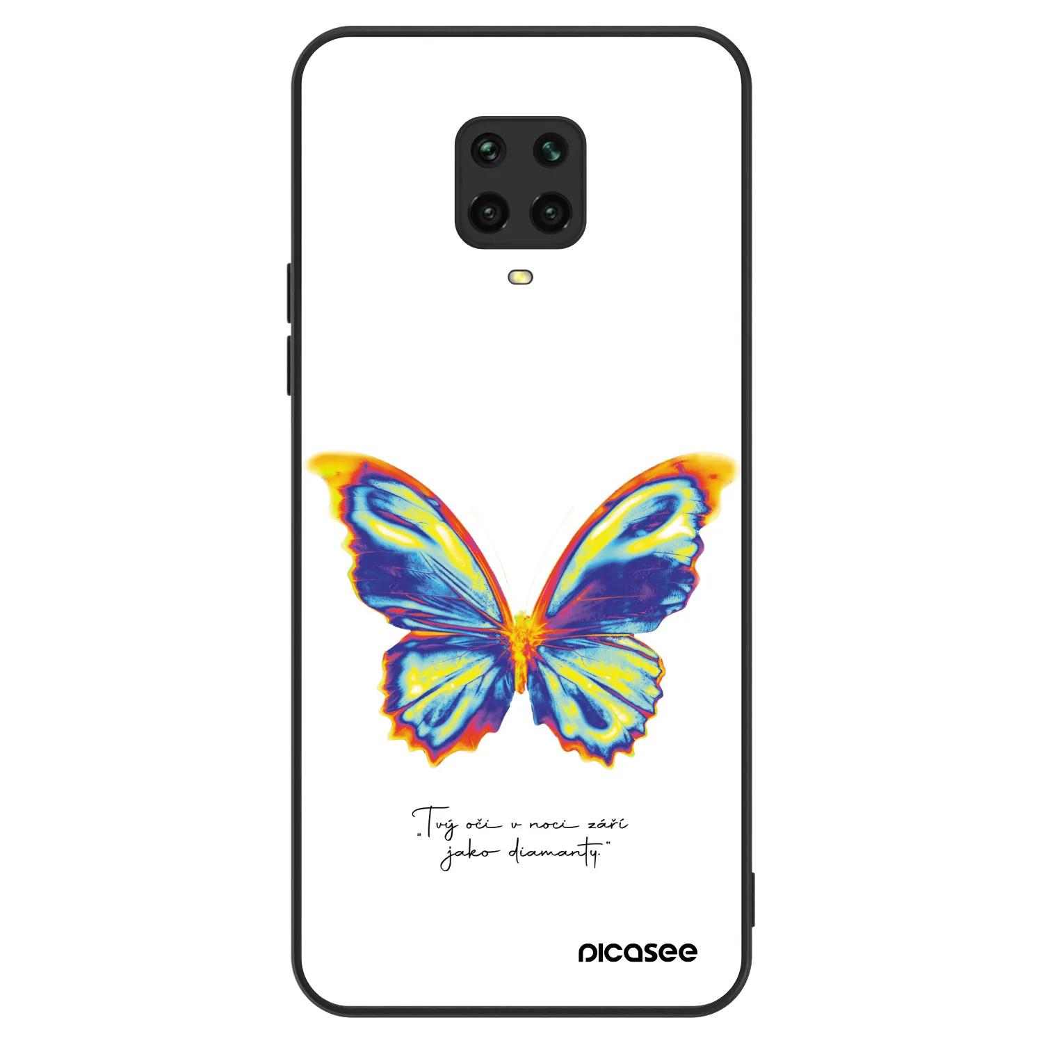 Picasee ULTIMATE CASE pro Xiaomi Redmi Note 9 Pro - Diamanty White
