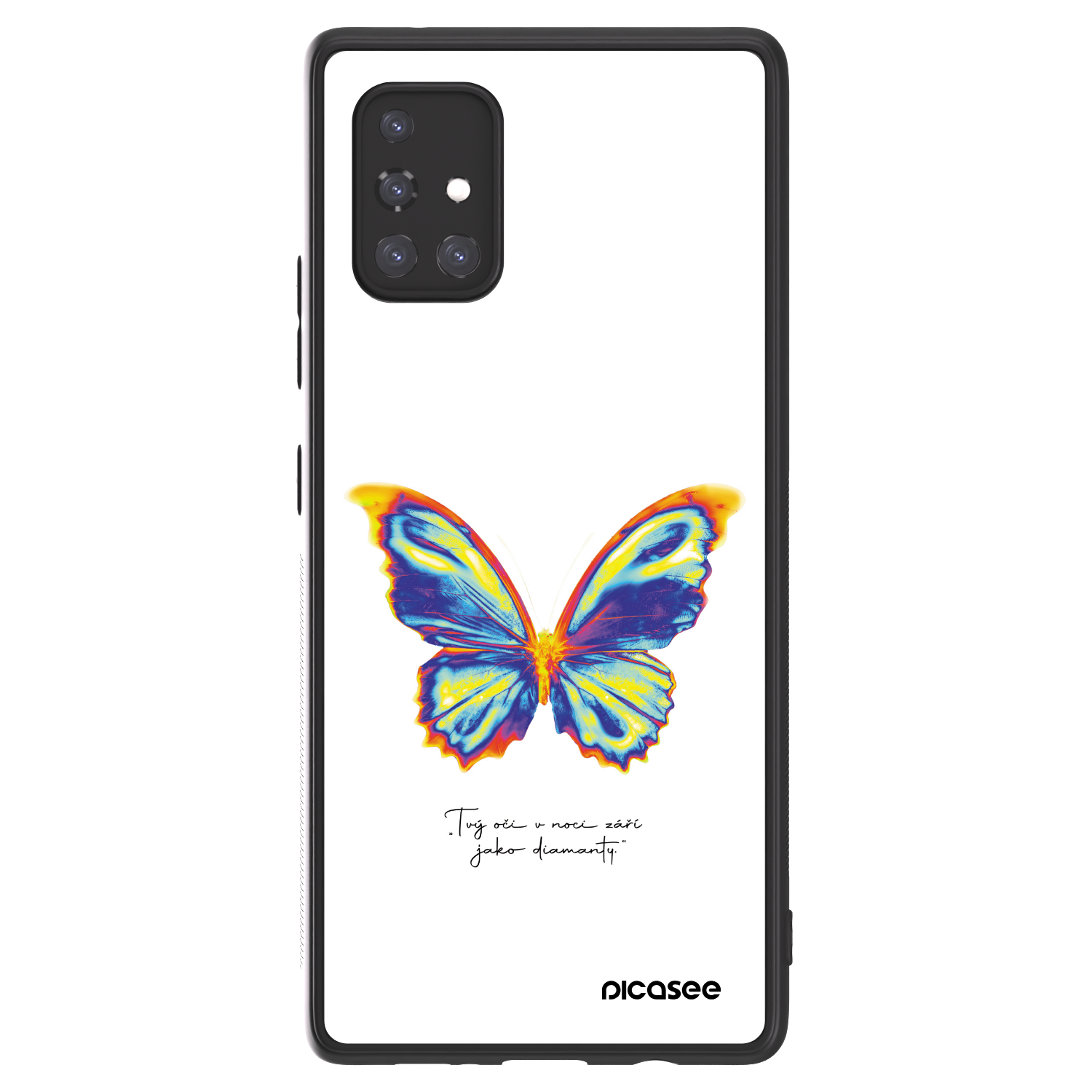 Picasee ULTIMATE CASE pro Samsung Galaxy A71 A715F - Diamanty White
