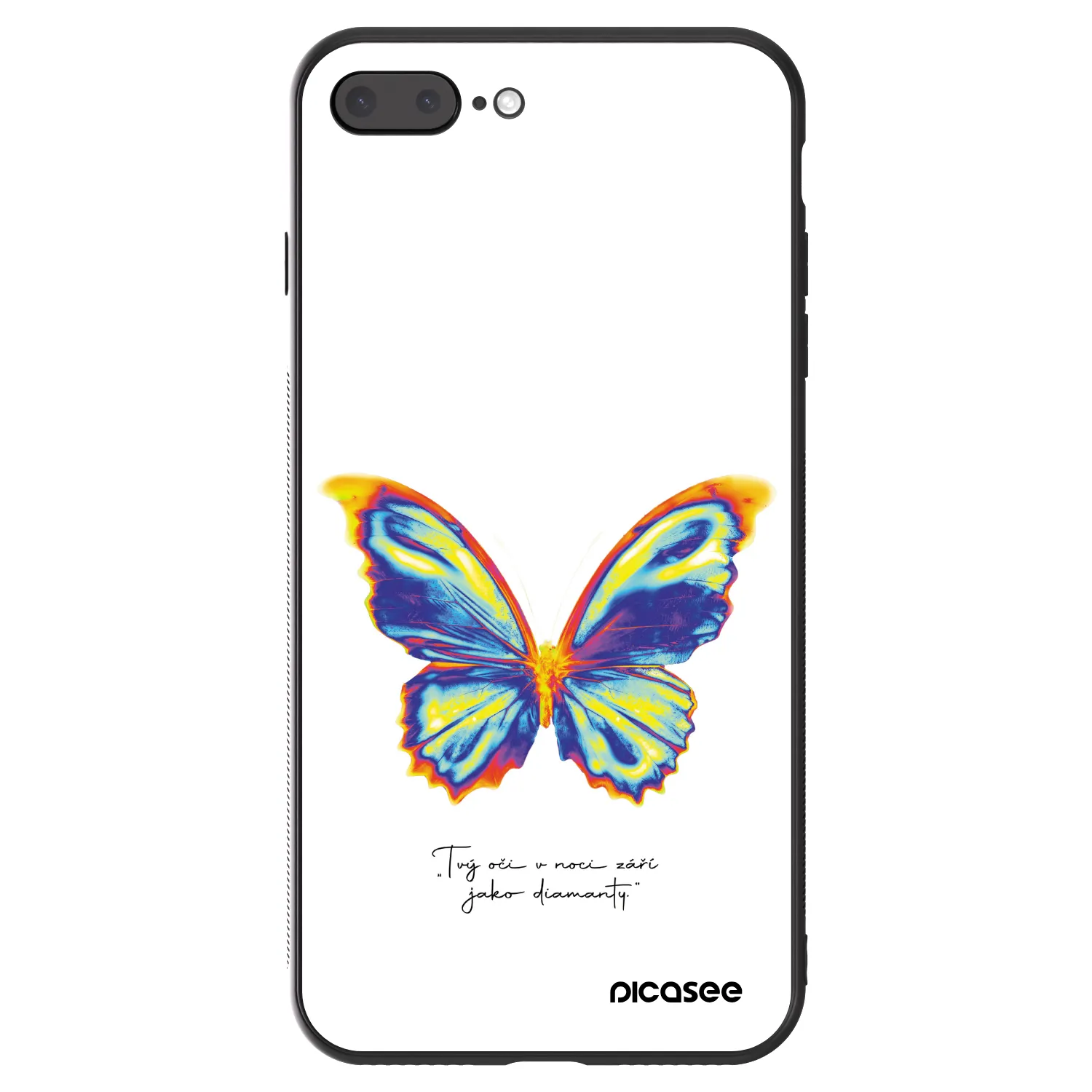 Picasee ULTIMATE CASE pro Apple iPhone 7 Plus - Diamanty White