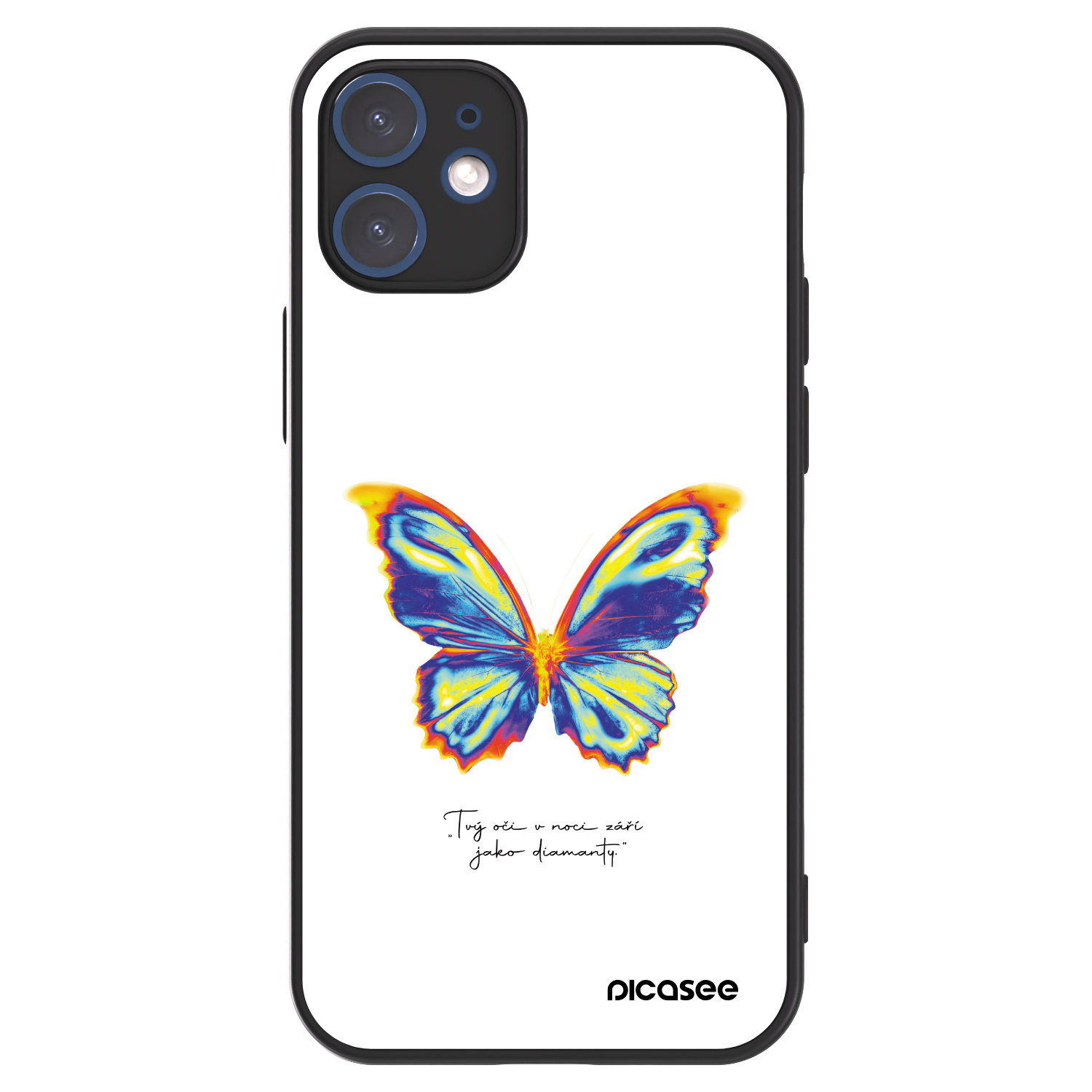Picasee ULTIMATE CASE pro Apple iPhone 12 mini - Diamanty White