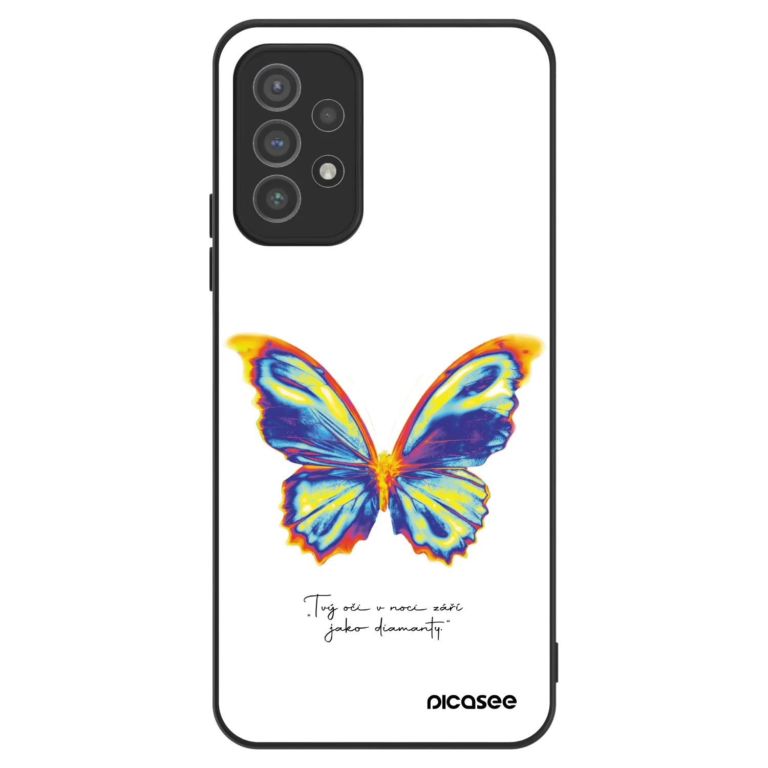 Picasee ULTIMATE CASE pro Samsung Galaxy A72 A725F - Diamanty White