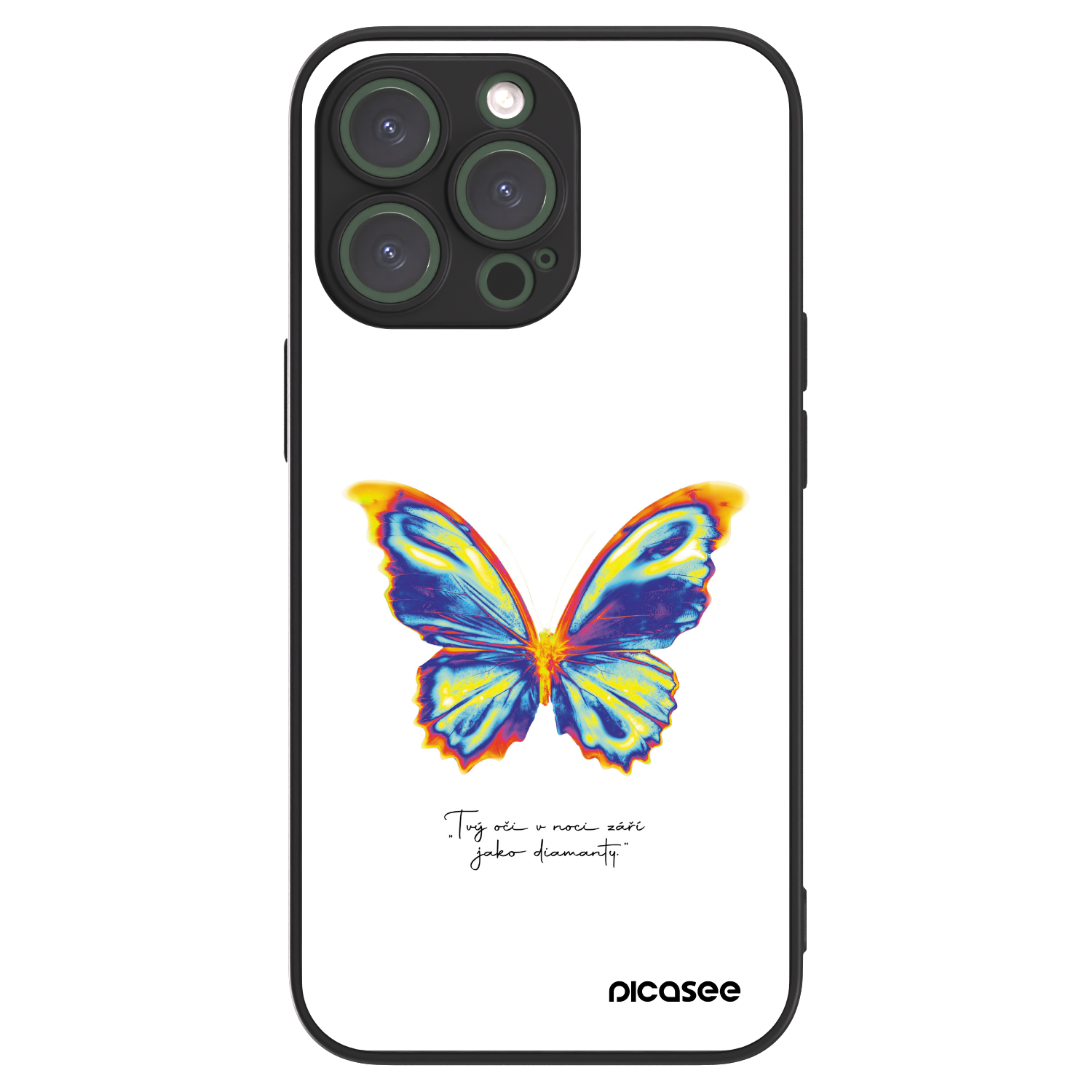 ULTIMATE CASE pro Apple iPhone 13 Pro - Diamanty White