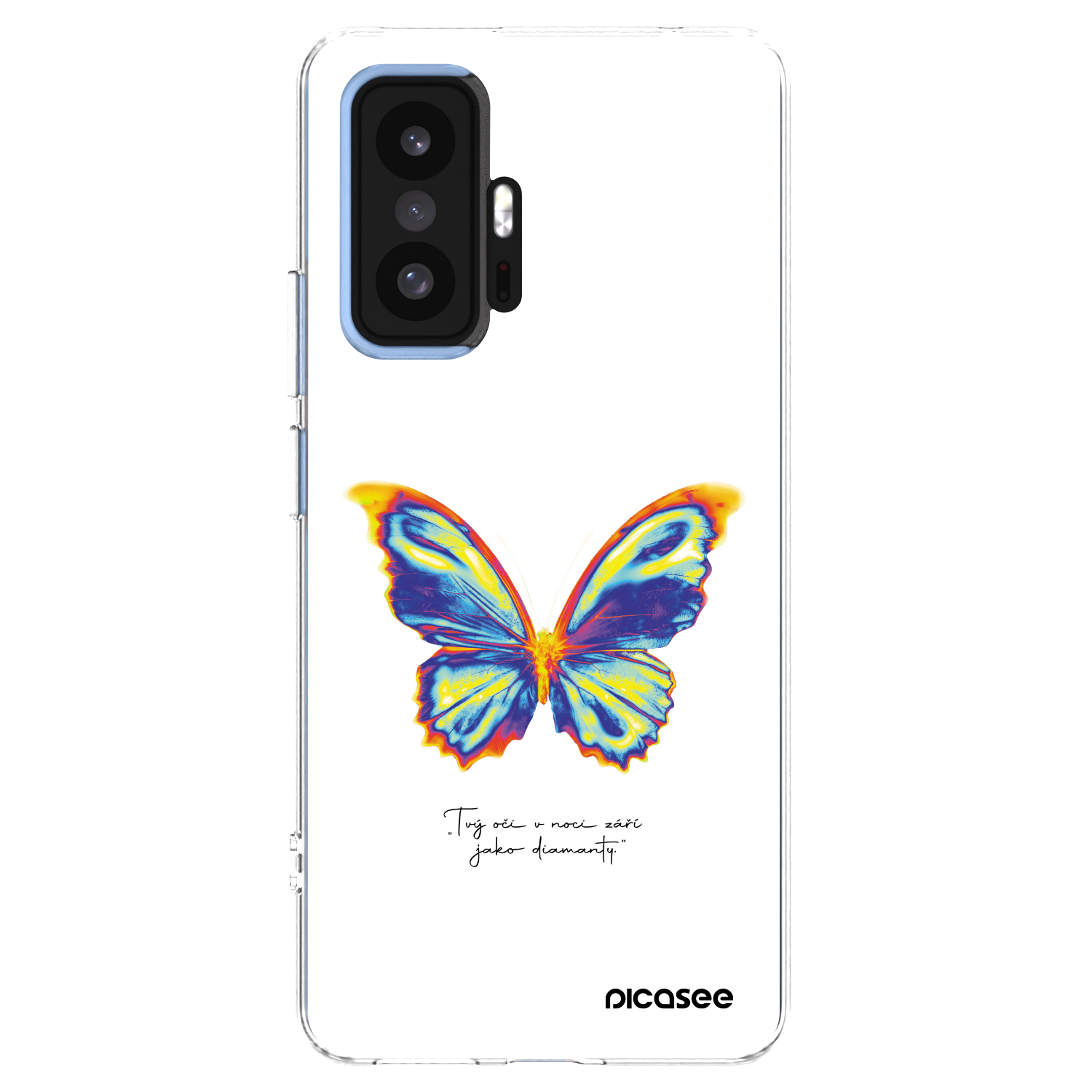 Picasee silikónový prehľadný obal pre Xiaomi 11T - Diamanty White