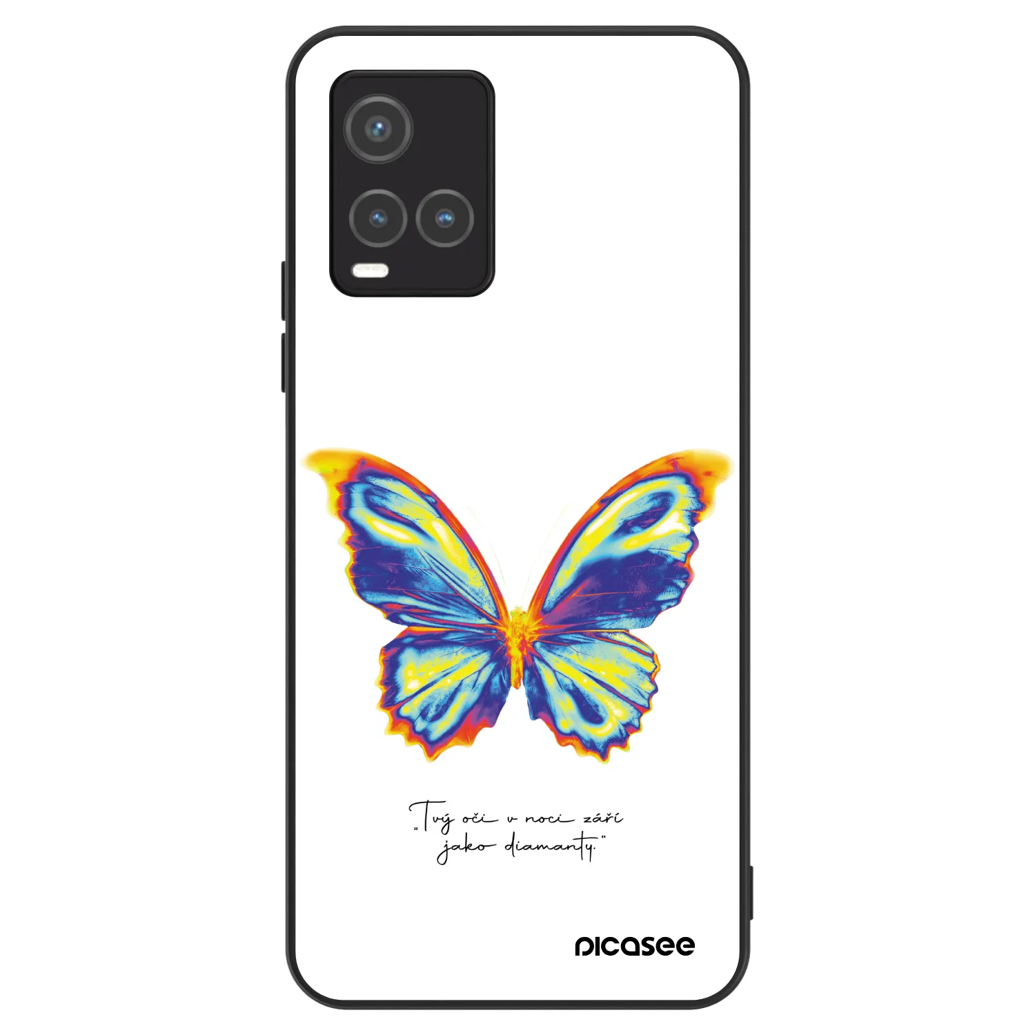 Picasee ULTIMATE CASE pro Vivo Y33s - Diamanty White