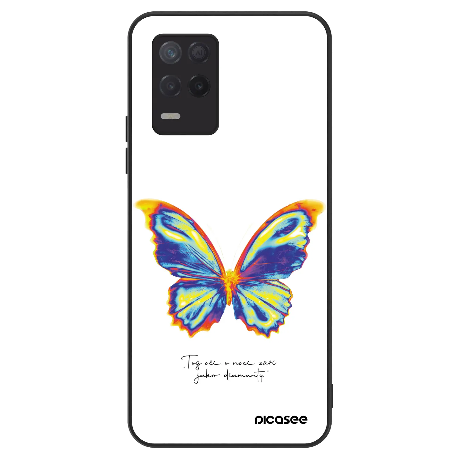 Picasee ULTIMATE CASE pro Realme 8 5G - Diamanty White