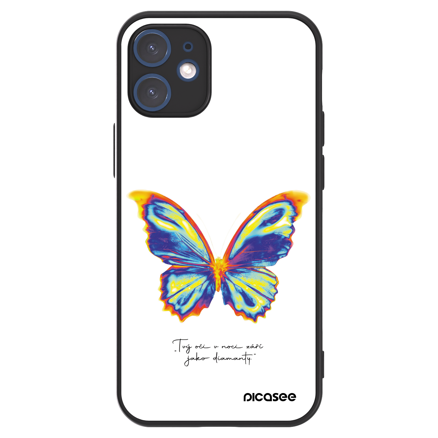 Picasee ULTIMATE CASE MagSafe pro Apple iPhone 12 mini - Diamanty White