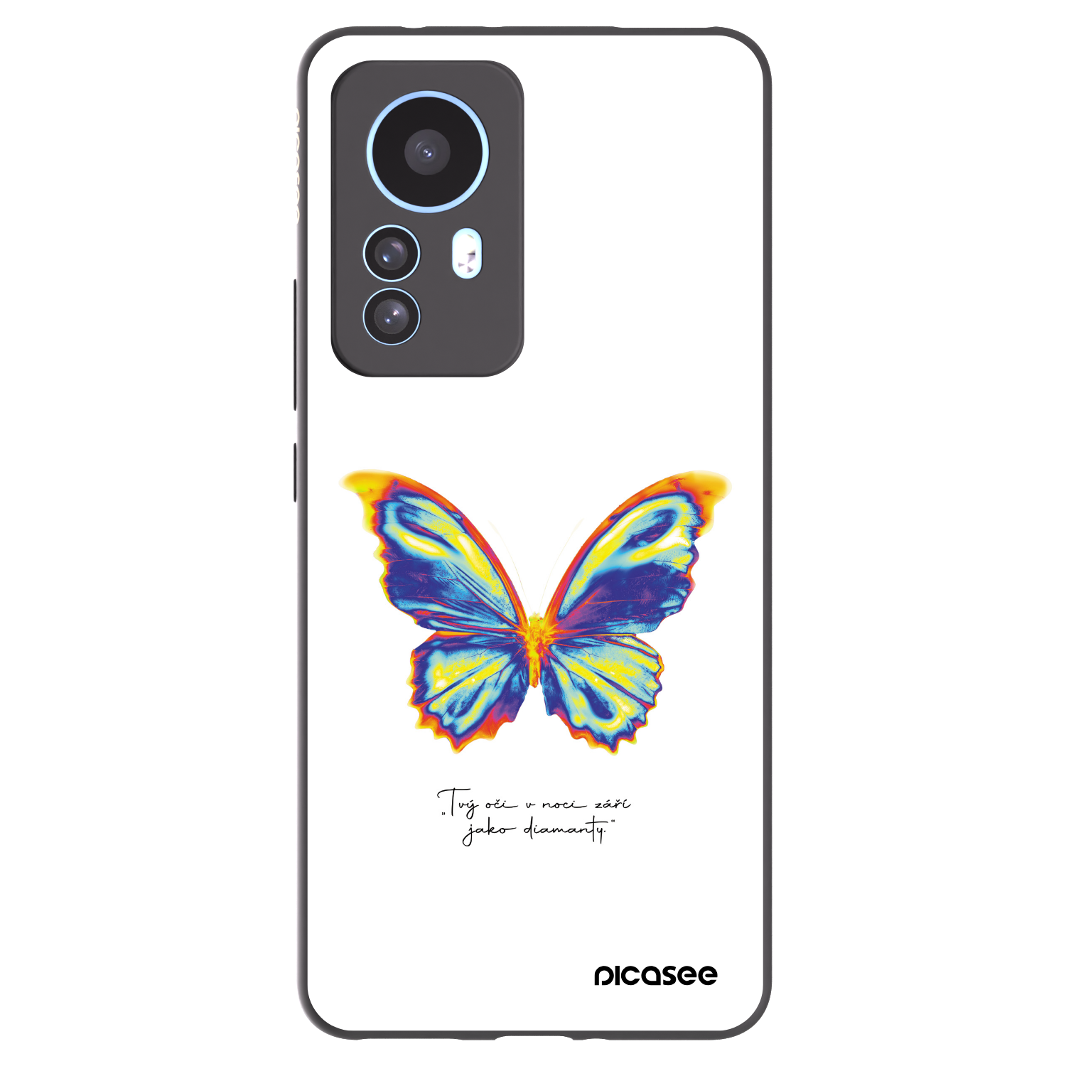 Picasee silikónový čierny obal pre Xiaomi 12T Pro - Diamanty White
