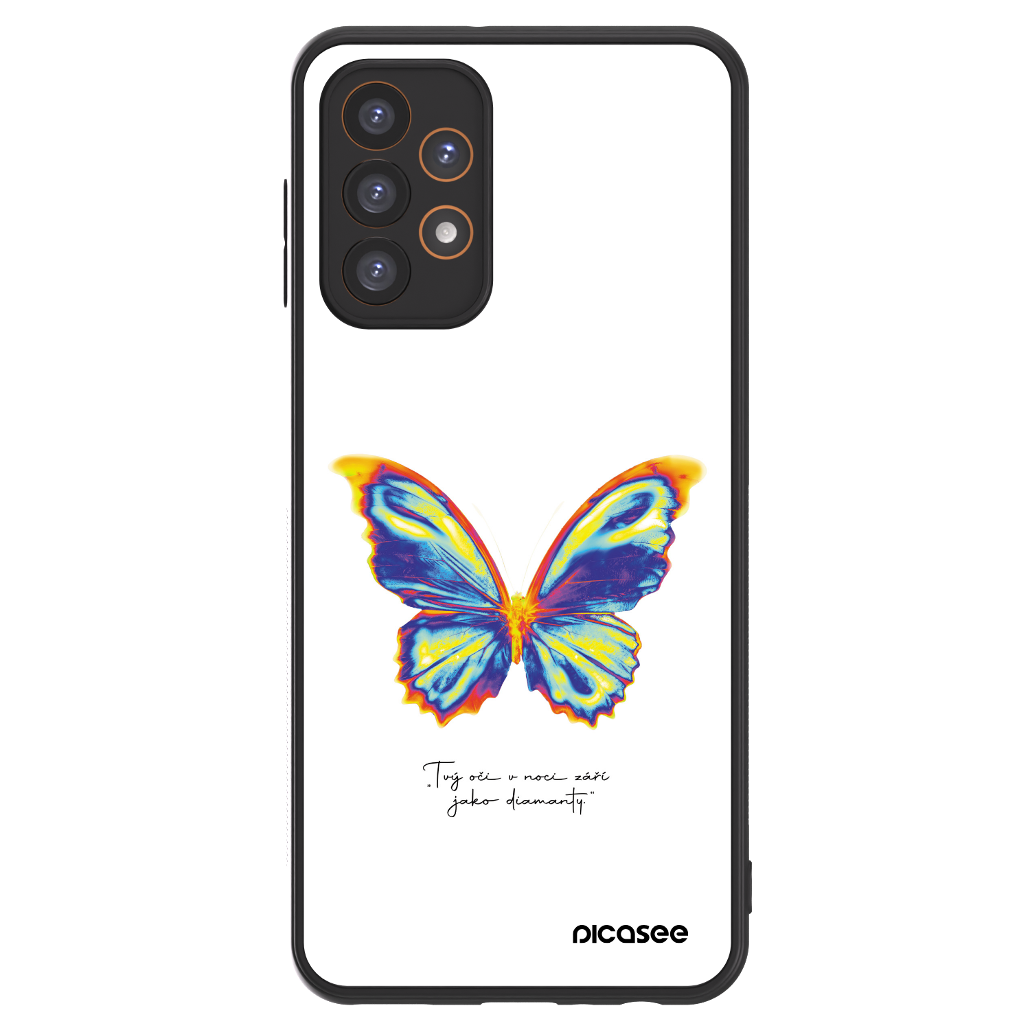 Picasee ULTIMATE CASE pro Samsung Galaxy A23 A235F 4G - Diamanty White