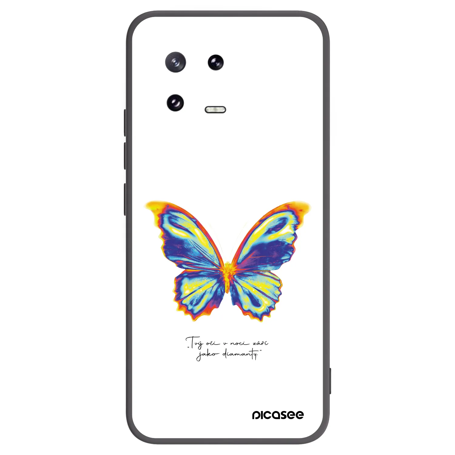 Picasee silikónový čierny obal pre Xiaomi 13 Pro - Diamanty White