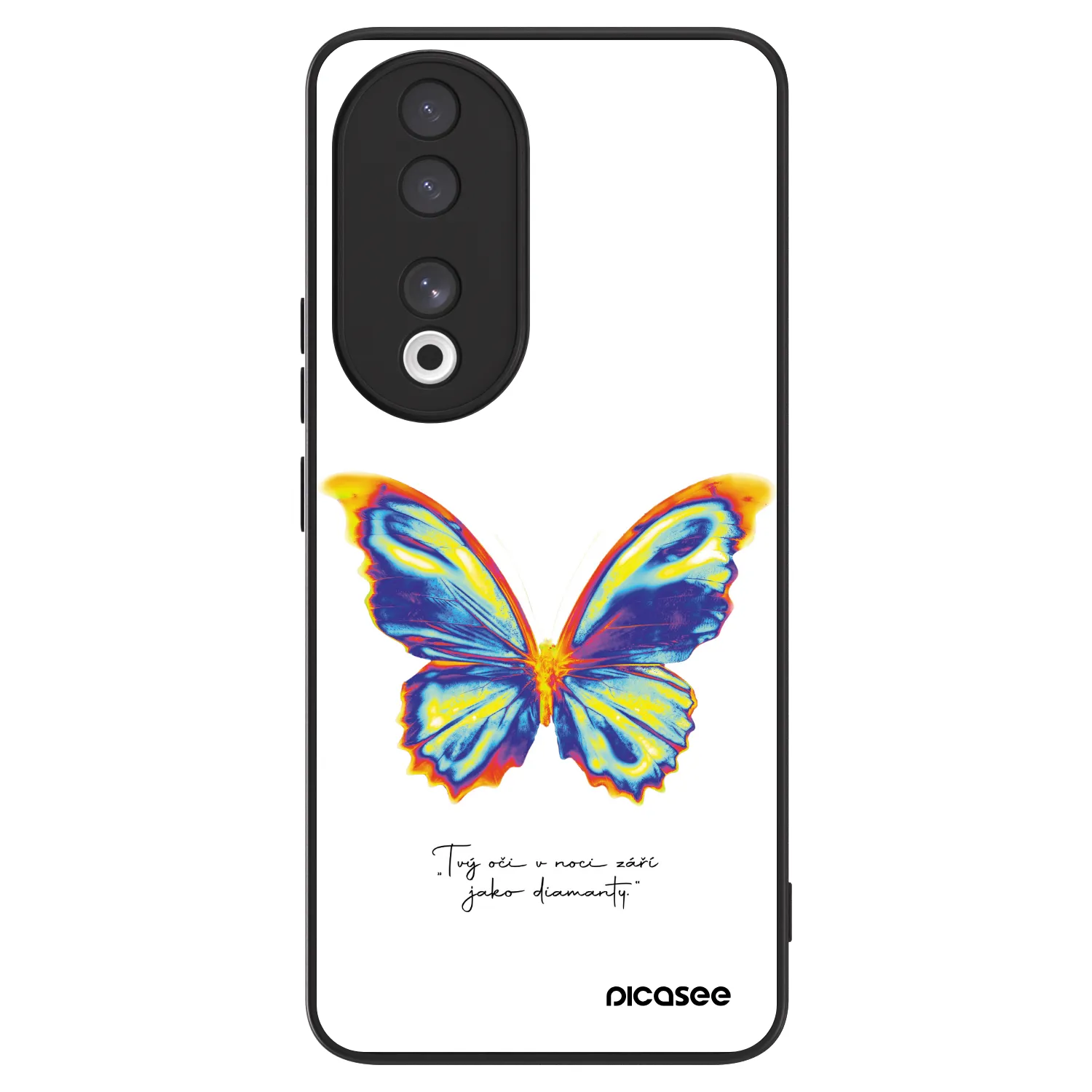 Picasee ULTIMATE CASE pro Honor 90 5G - Diamanty White