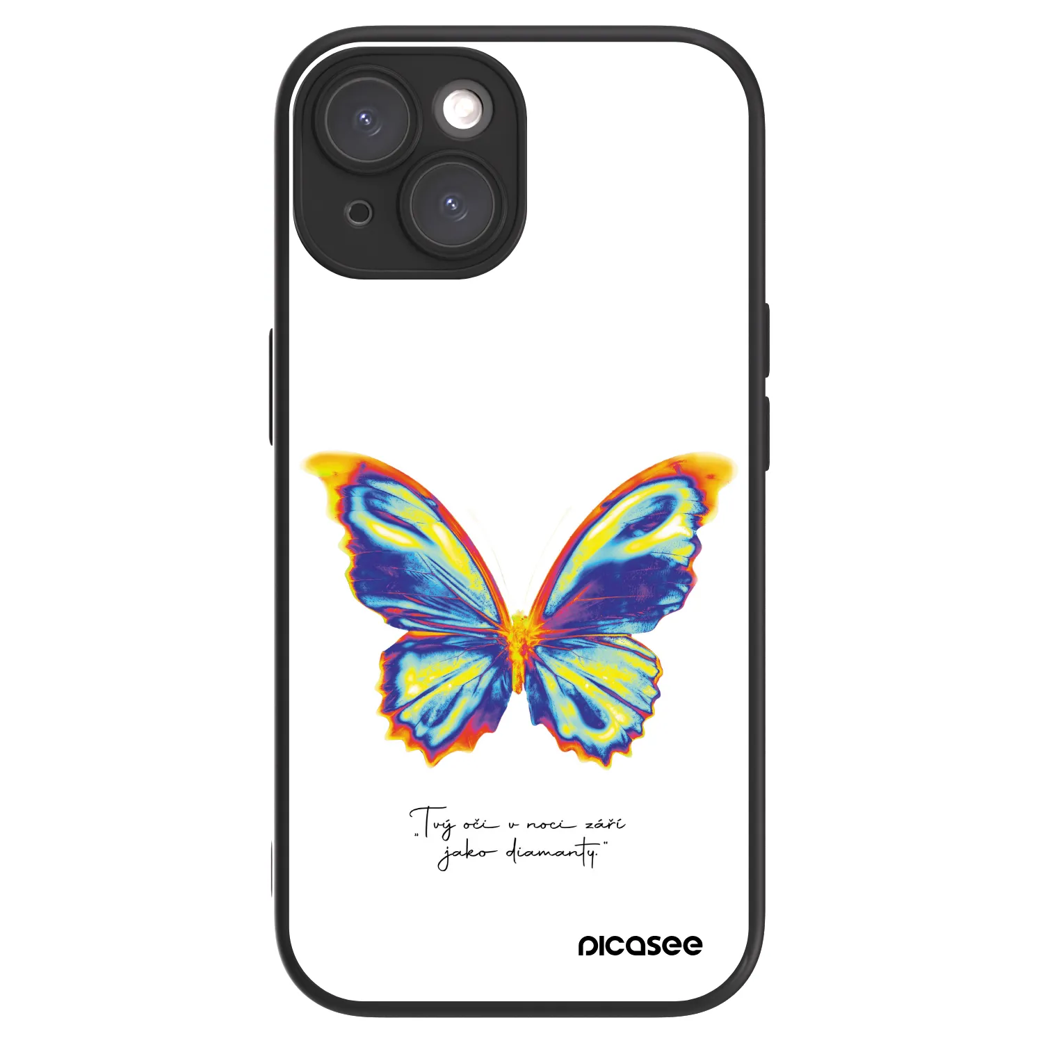 ULTIMATE CASE MagSafe pro Apple iPhone 15 - Diamanty White