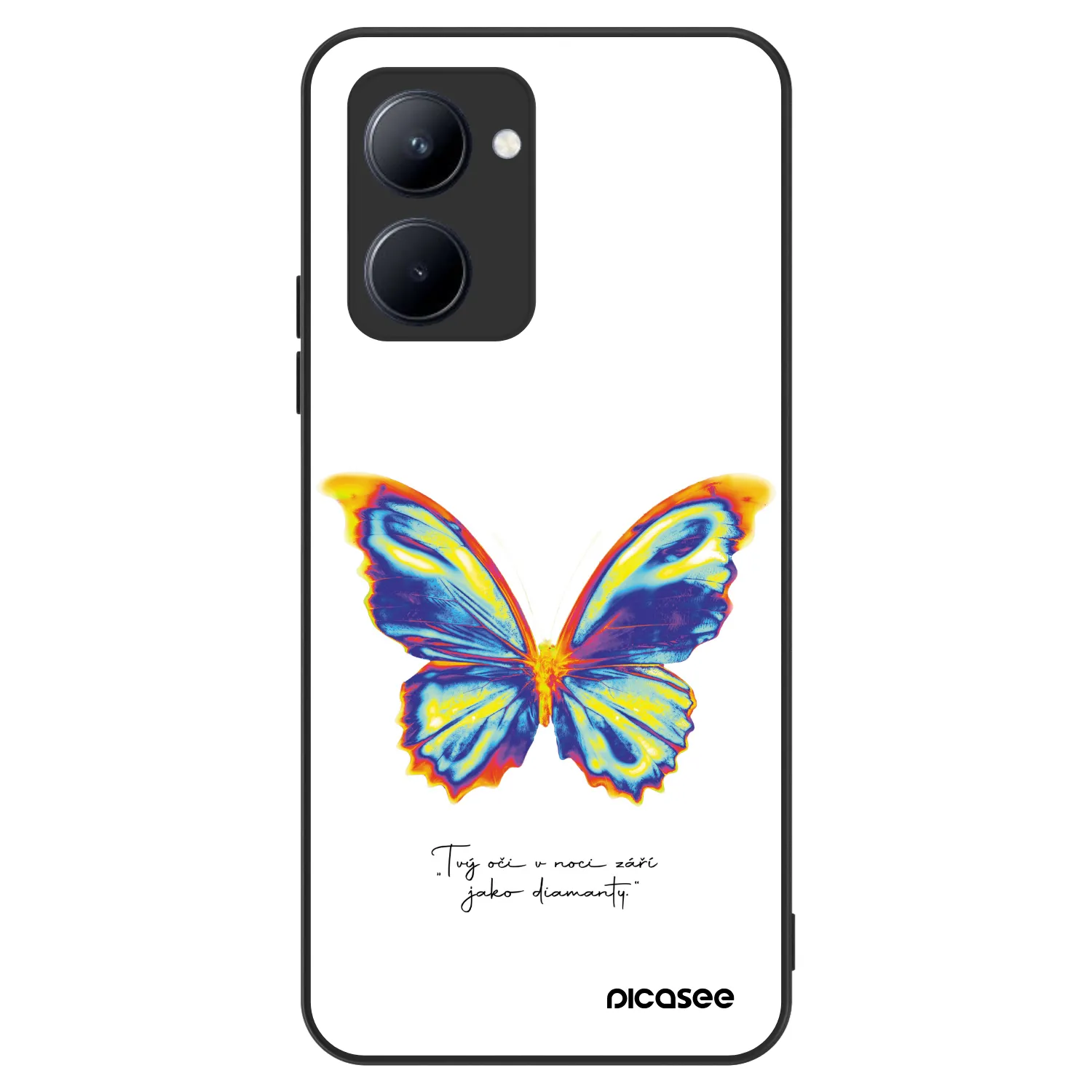 Picasee ULTIMATE CASE pro Realme C33 (2023) - Diamanty White