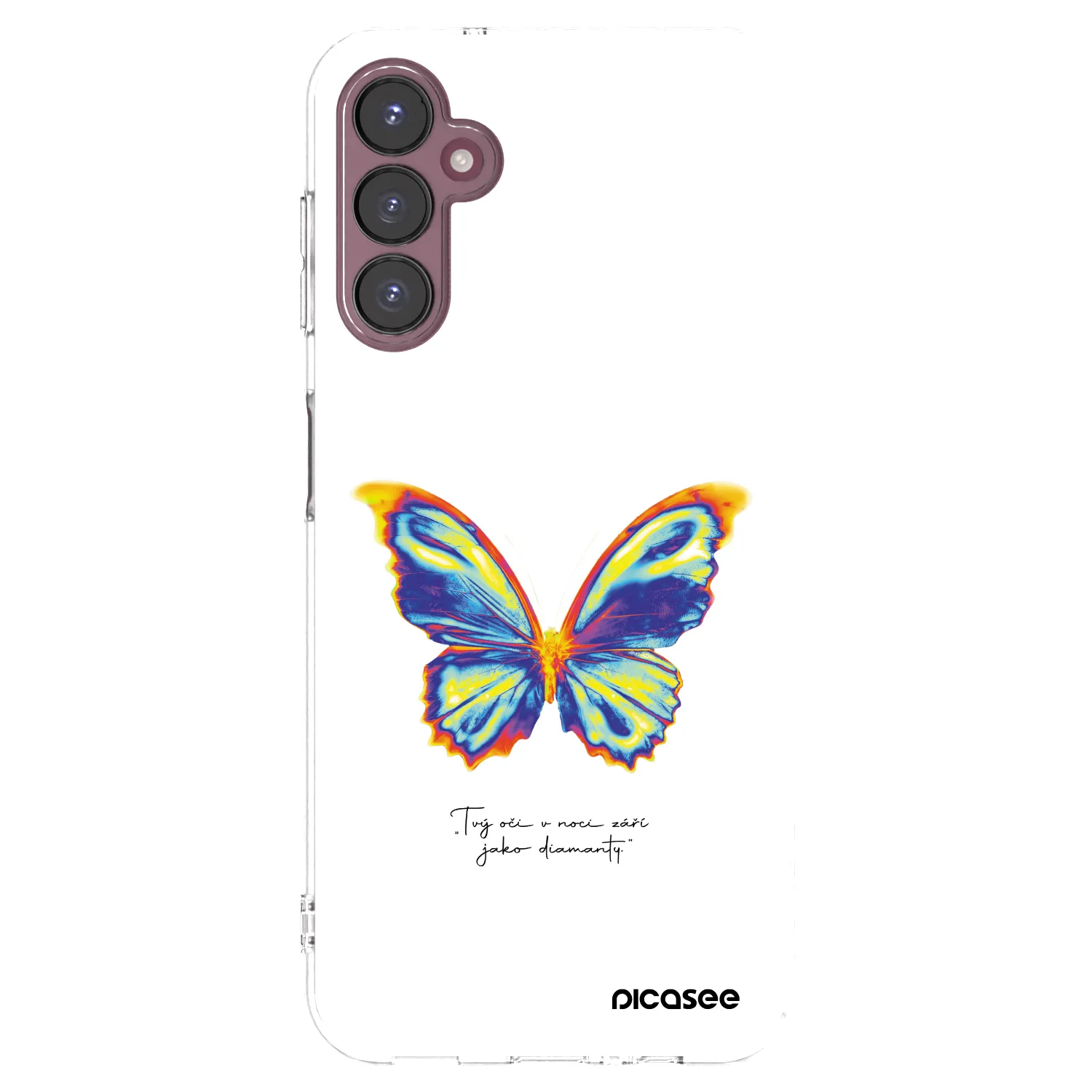 Picasee silikónový prehľadný obal pre Samsung Galaxy A05s A057G - Diamanty White