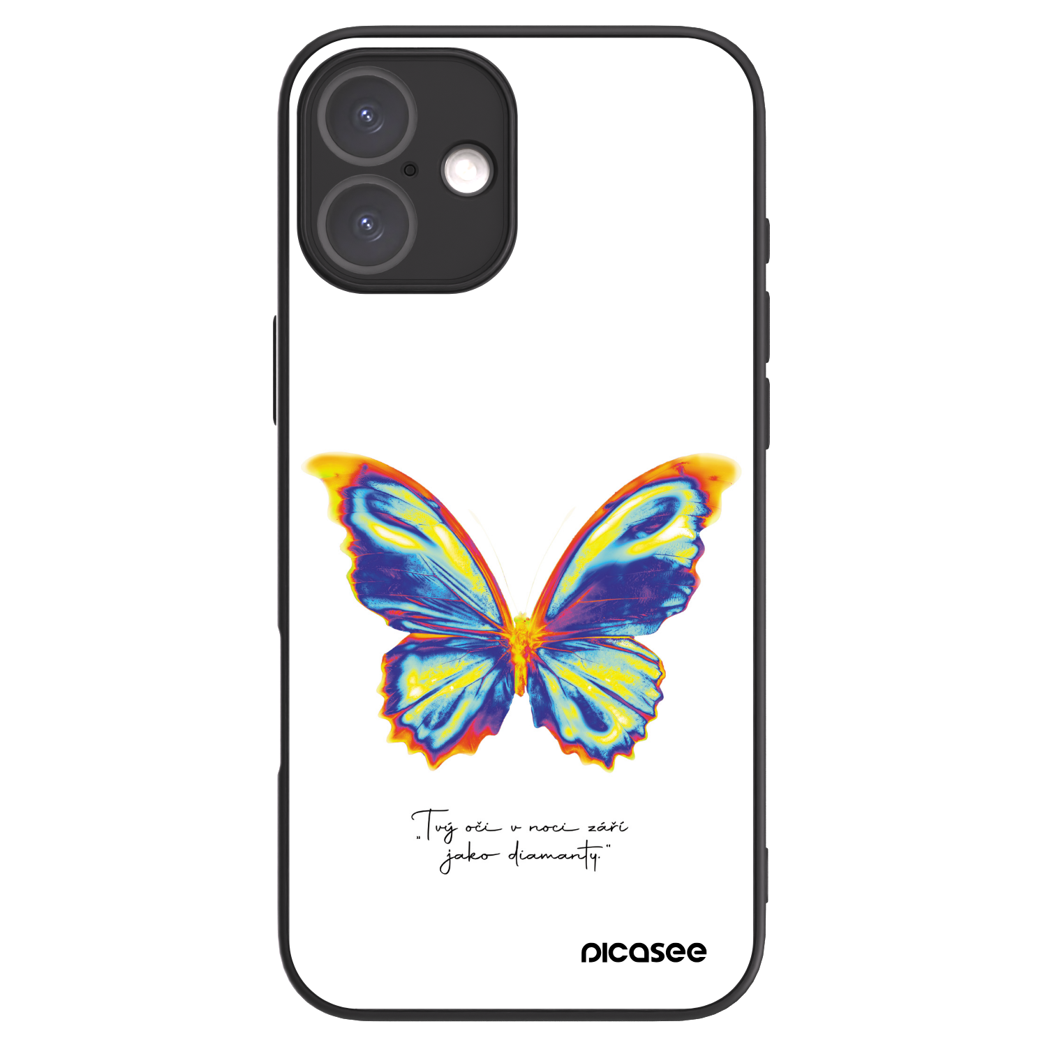 Picasee ULTIMATE CASE MagSafe pro Apple iPhone 16 Plus - Diamanty White