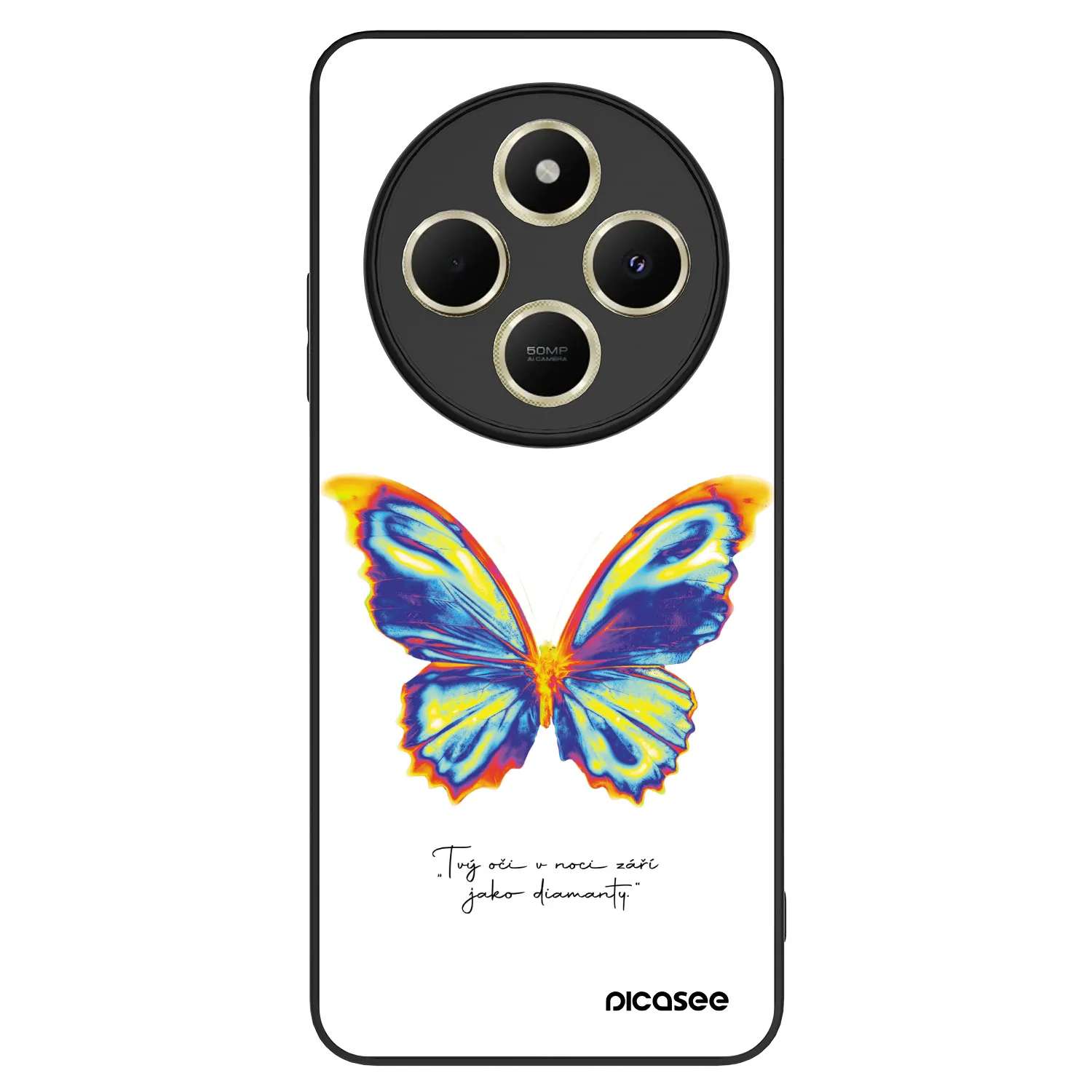 Picasee ULTIMATE CASE pro Xiaomi Redmi 14C - Diamanty White