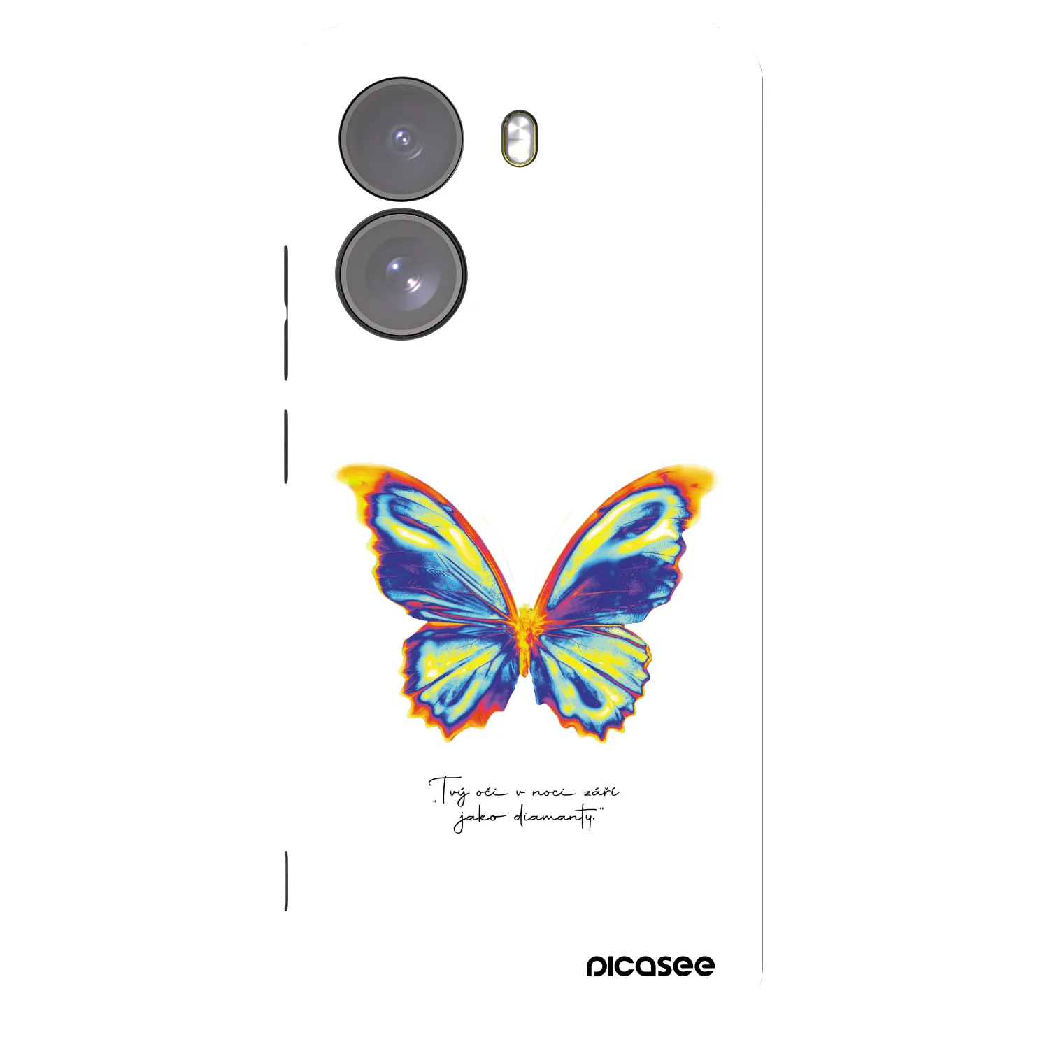 Picasee silikónový čierny obal pre Xiaomi Poco X7 - Diamanty White