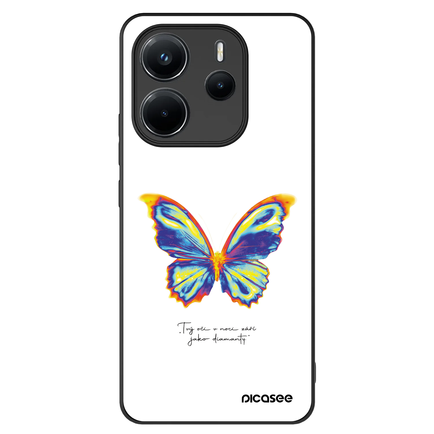 Picasee ULTIMATE CASE pro Xiaomi Redmi Note 14 4G - Diamanty White