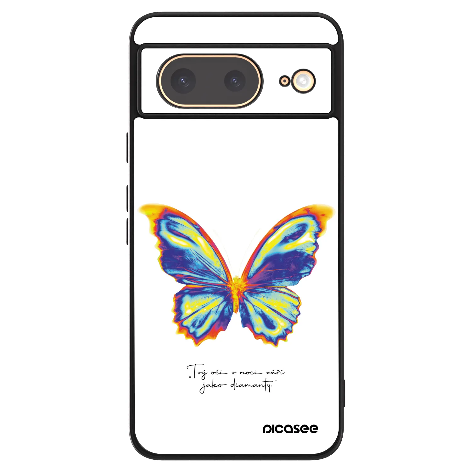Picasee ULTIMATE CASE pro Google Pixel 8 - Diamanty White