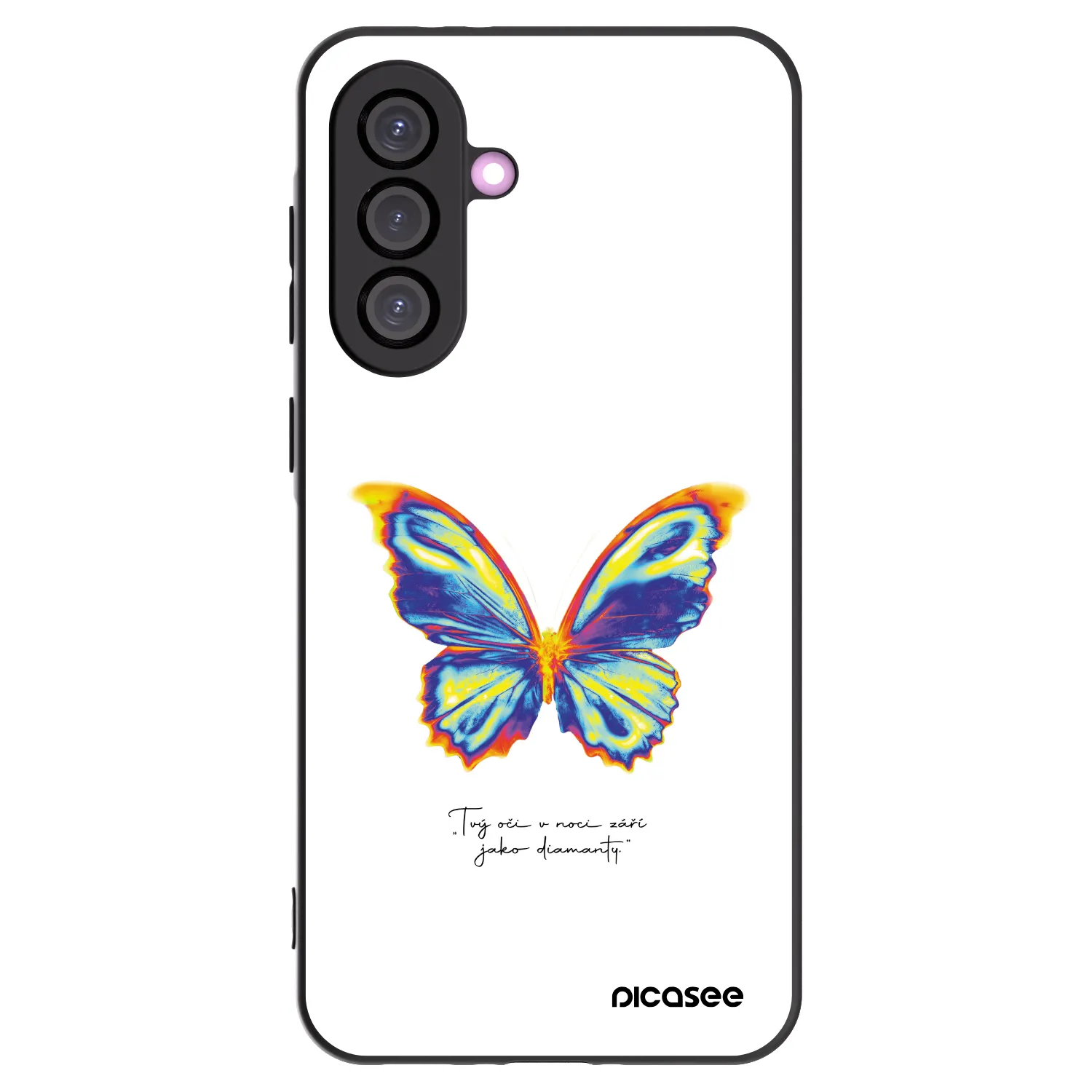 Picasee silikónový čierny obal pre Samsung Galaxy A56 5G A566B - Diamanty White