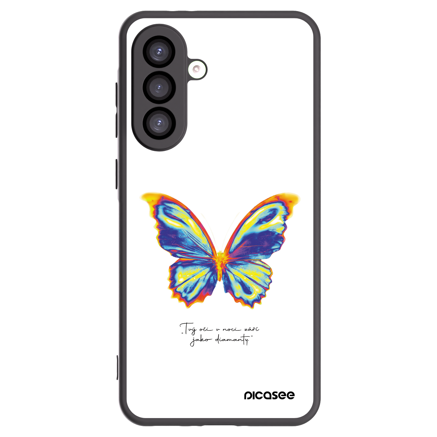 Picasee silikónový čierny obal pre Samsung Galaxy A26 5G A266B - Diamanty White