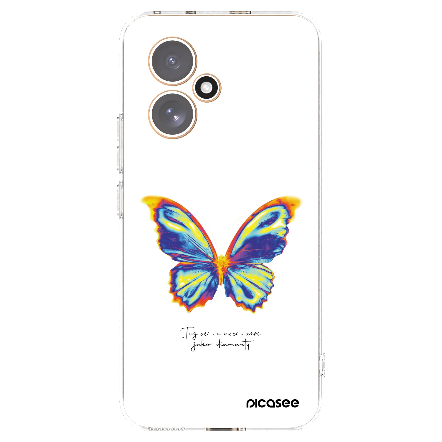 Picasee silikónový prehľadný obal pre Honor 400 5G - Diamanty White