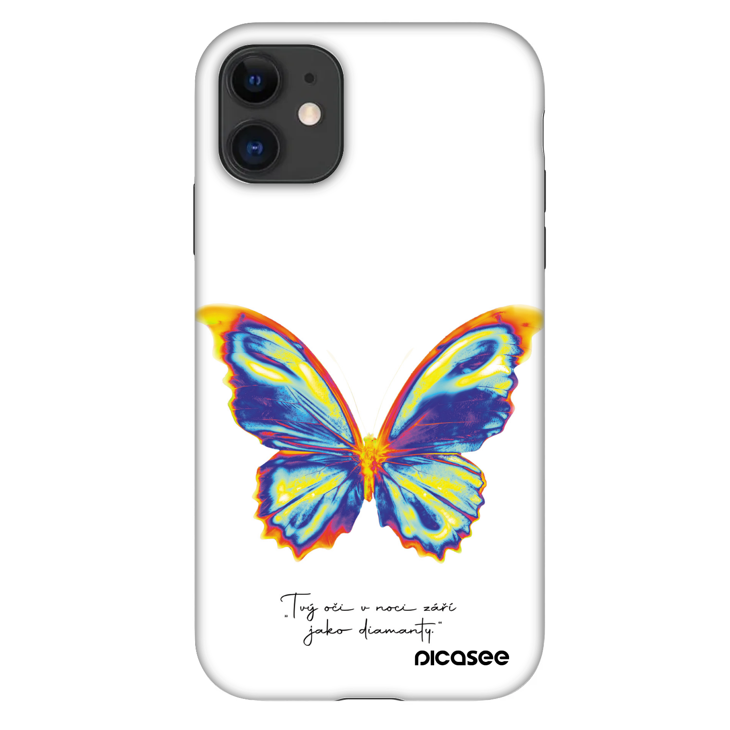 Picasee Fashion Case pre Apple iPhone 11 - Diamanty White