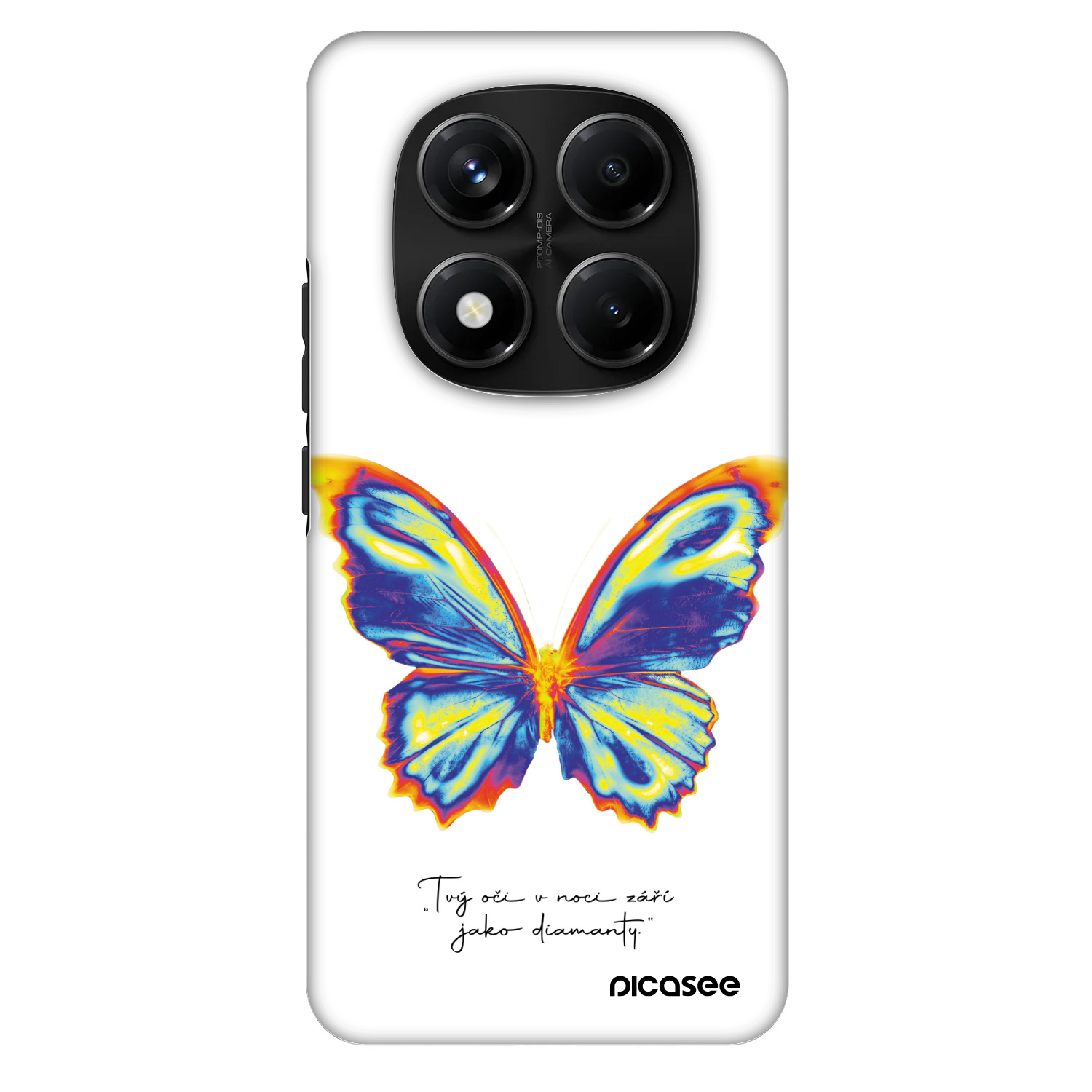 Picasee Fashion Case pre Xiaomi Redmi Note 14 Pro+ 5G - Diamanty White