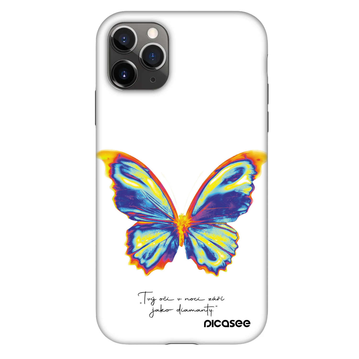 Picasee Fashion Case pre Apple iPhone 11 Pro - Diamanty White