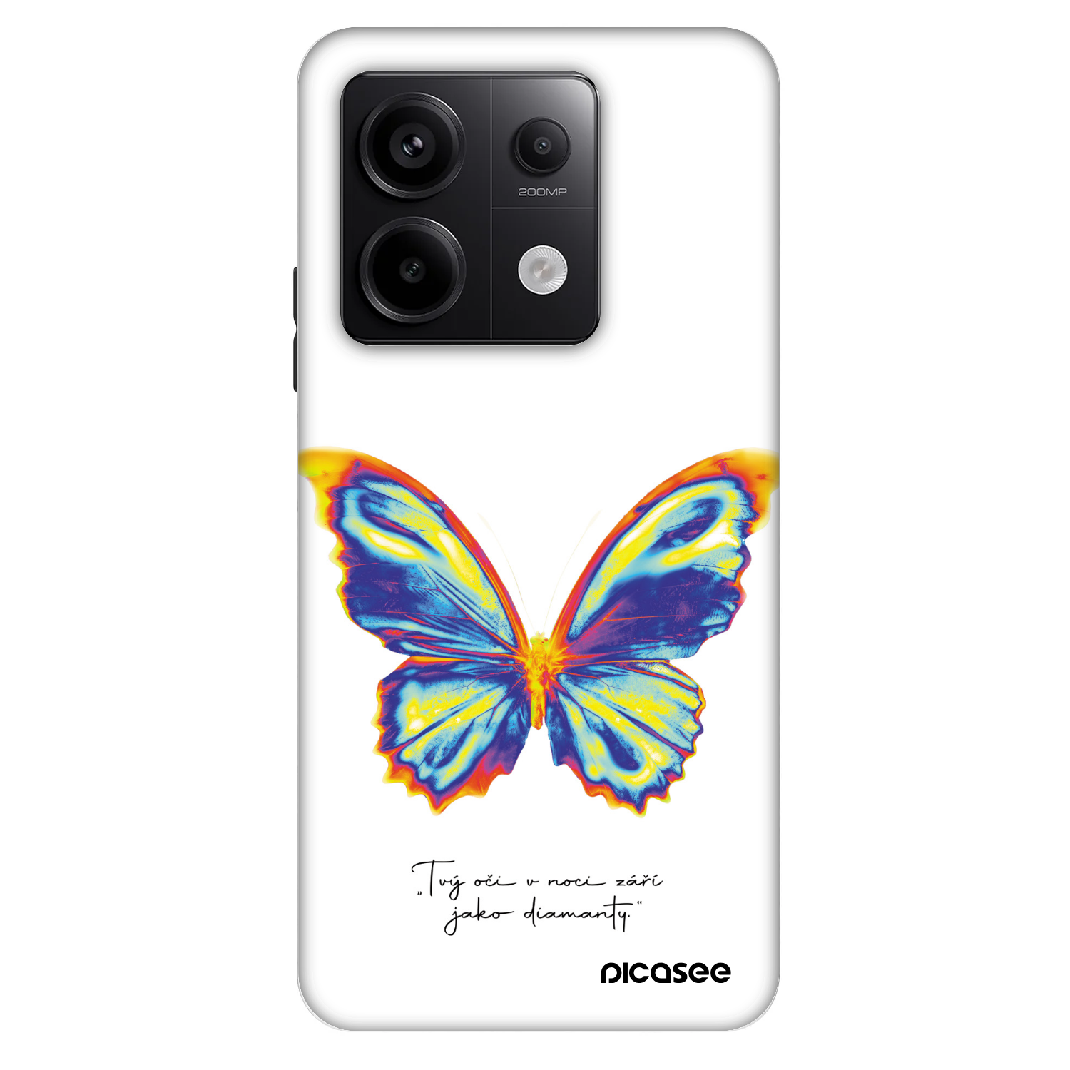 Picasee Fashion Case pre Xiaomi Redmi Note 13 Pro 5G - Diamanty White