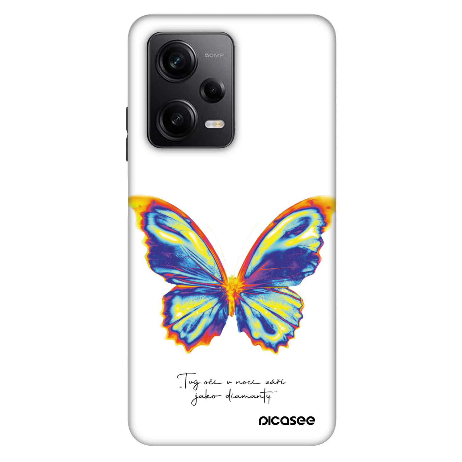 Picasee Fashion Case pre Xiaomi Redmi Note 12 Pro+ 5G - Diamanty White