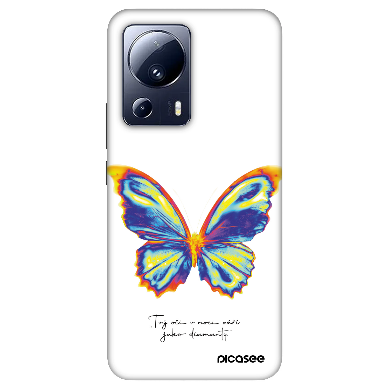Picasee Fashion Case pre Xiaomi 13 Lite - Diamanty White