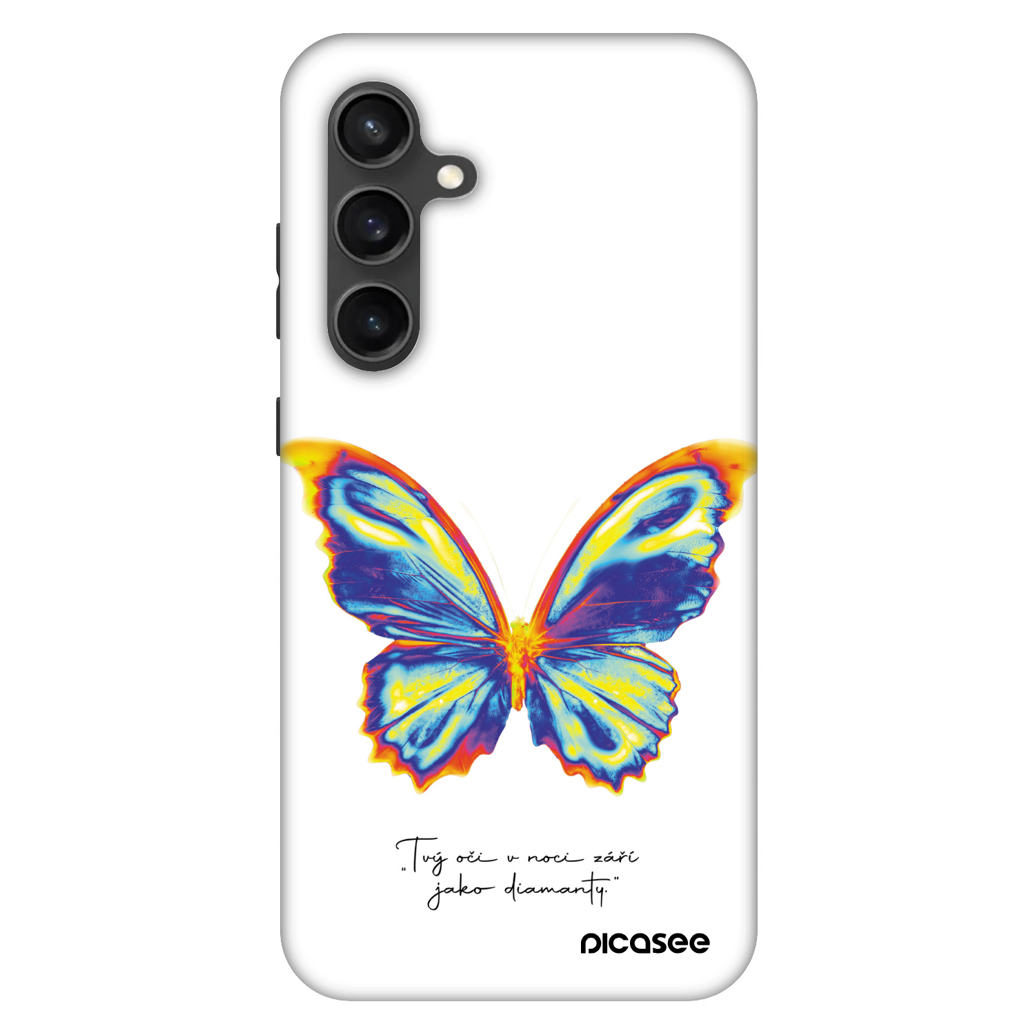 Picasee Fashion Case pre Samsung Galaxy S24 FE S721B - Diamanty White