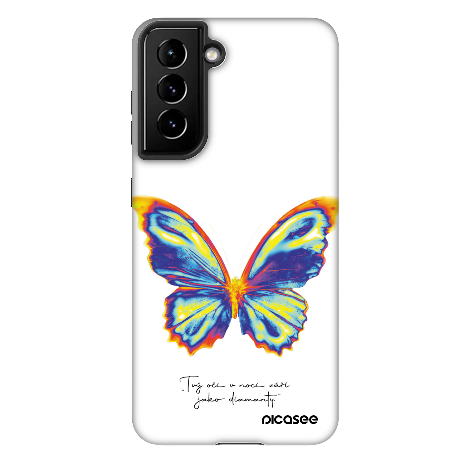 Picasee Fashion Case pre Samsung Galaxy S21 FE 5G - Diamanty White