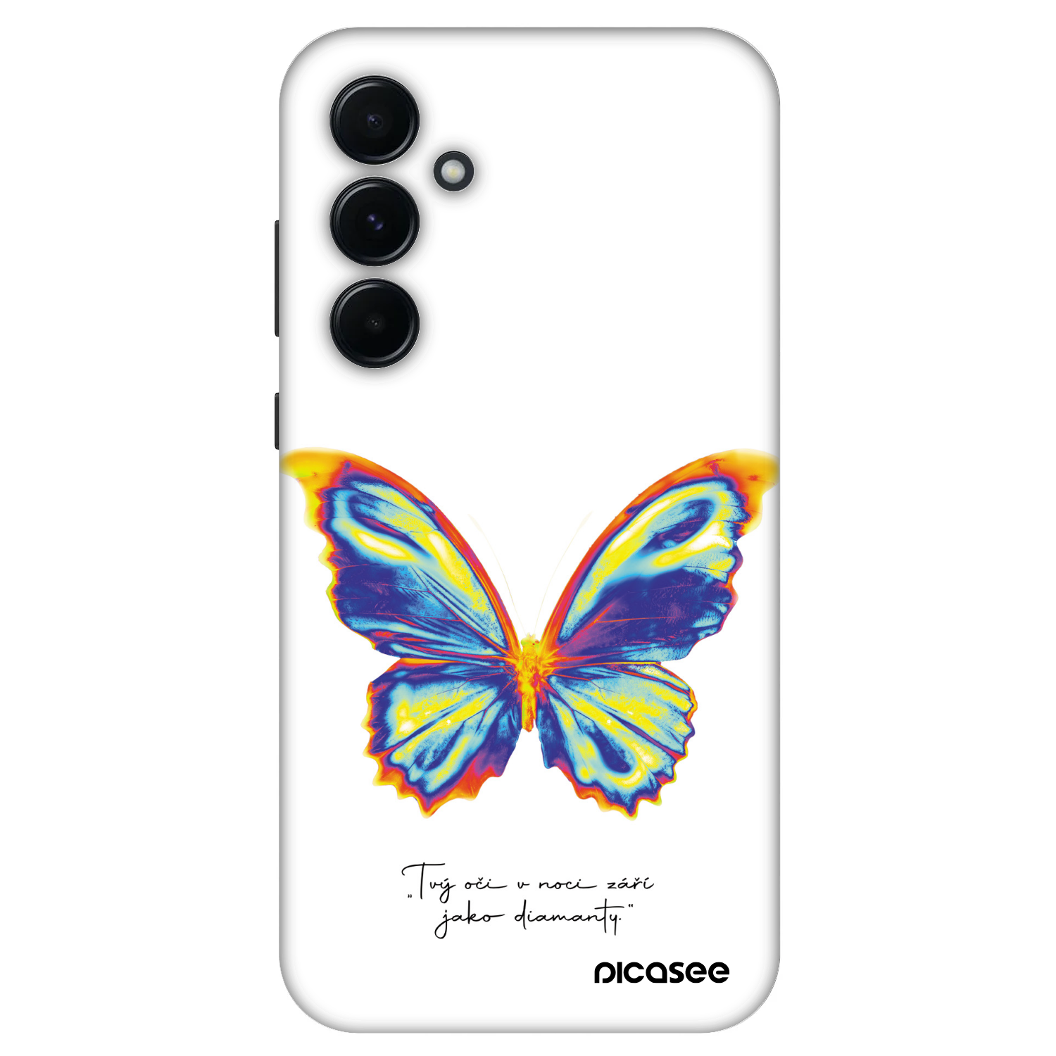 Picasee Fashion Case pre Samsung Galaxy A55 5G A556B - Diamanty White