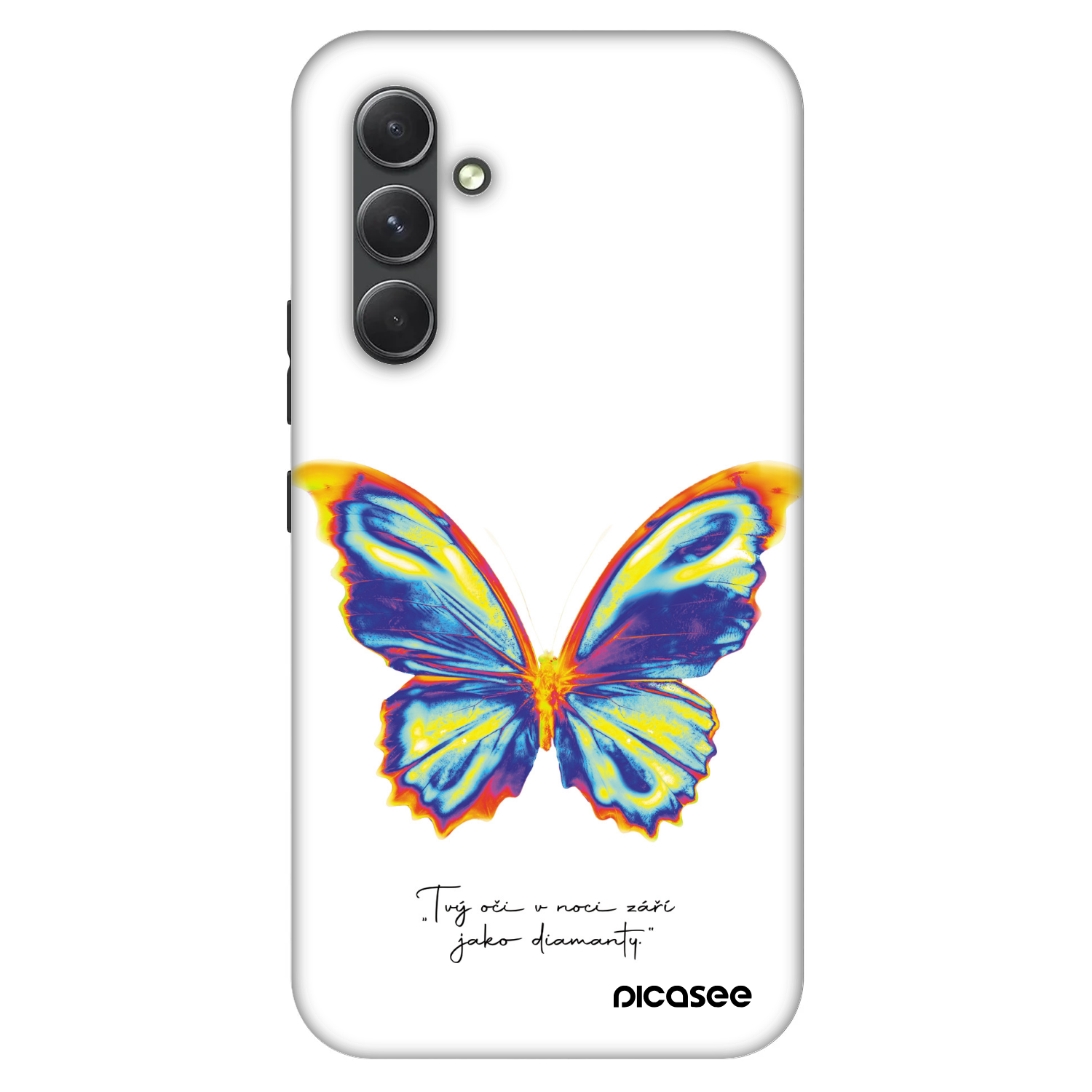 Picasee Fashion Case pre Samsung Galaxy A54 5G A546B - Diamanty White