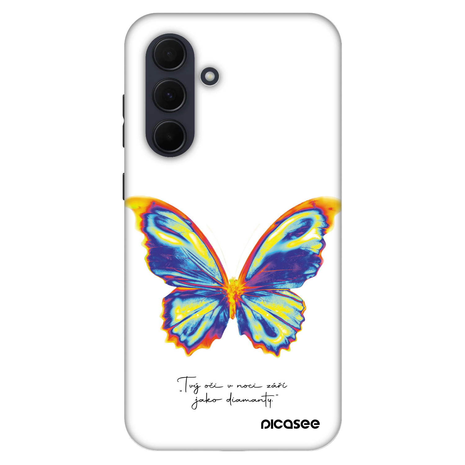 Picasee Fashion Case pre Samsung Galaxy A35 5G A356B - Diamanty White