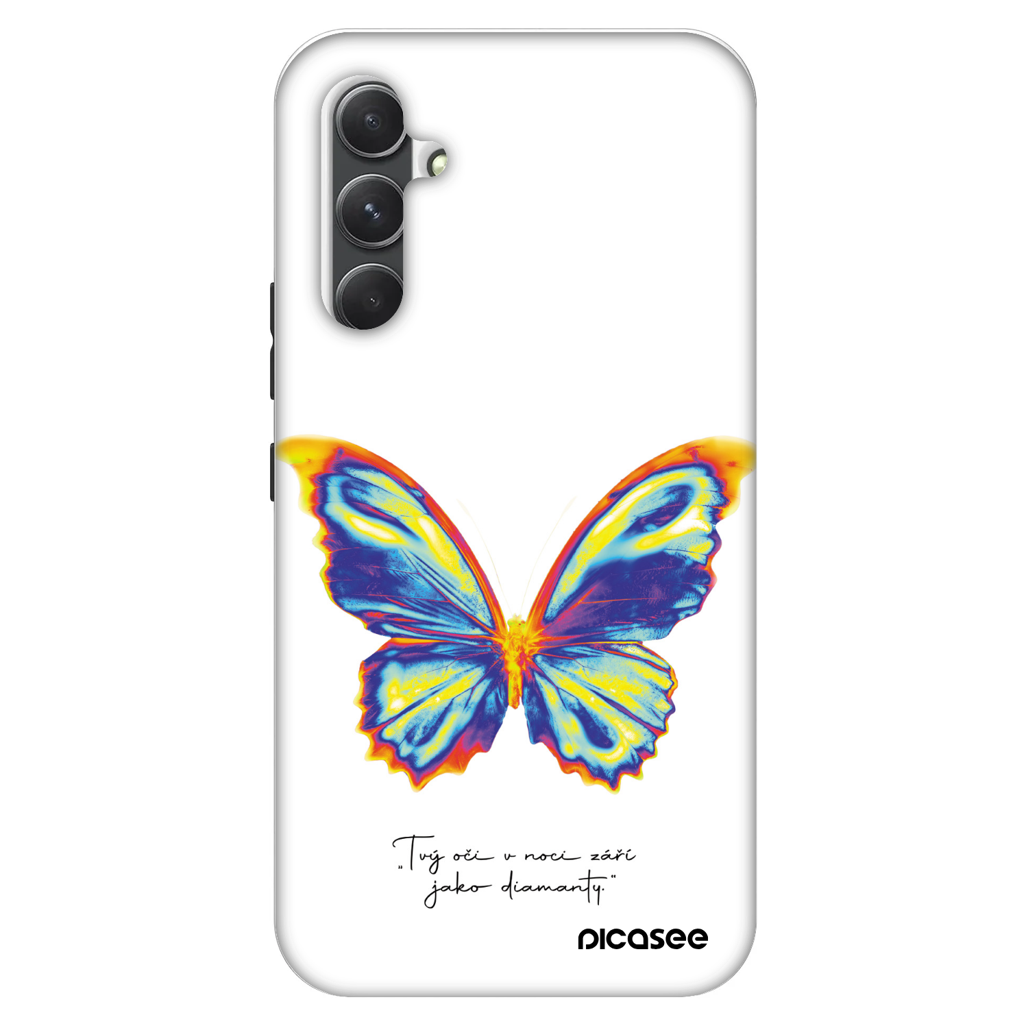 Picasee Fashion Case pre Samsung Galaxy A34 5G A346B - Diamanty White