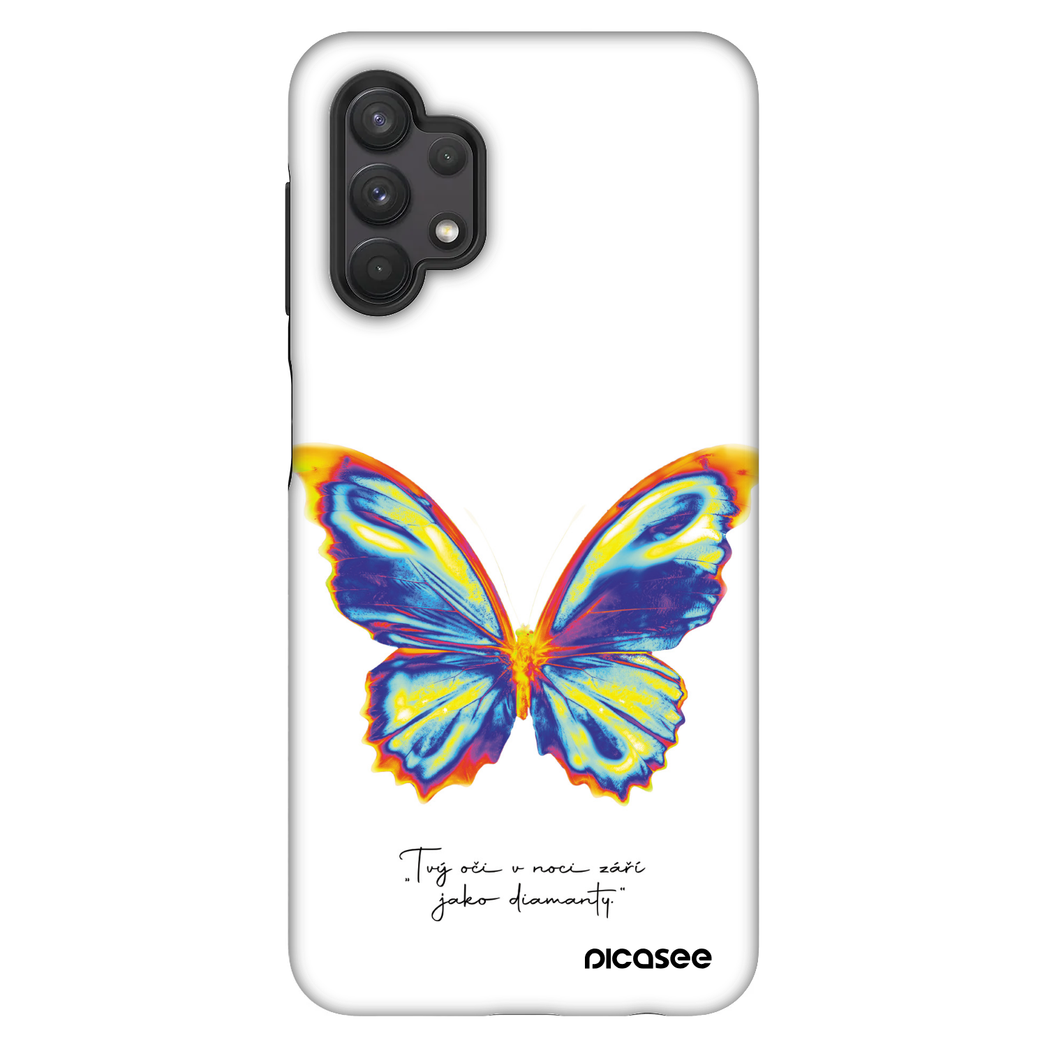 Picasee Fashion Case pre Samsung Galaxy A32 5G A326B - Diamanty White