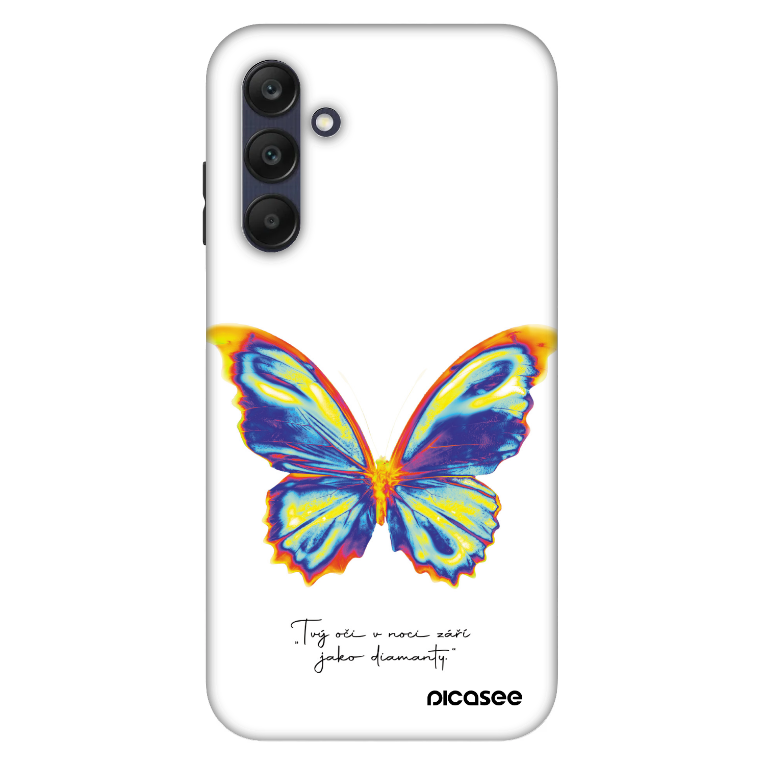 Picasee Fashion Case pre Samsung Galaxy A25 A256B 5G - Diamanty White