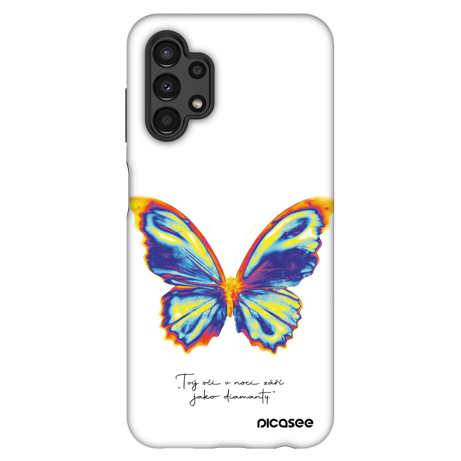 Fashion Case pre Samsung Galaxy A13 4G A135 - Diamanty White