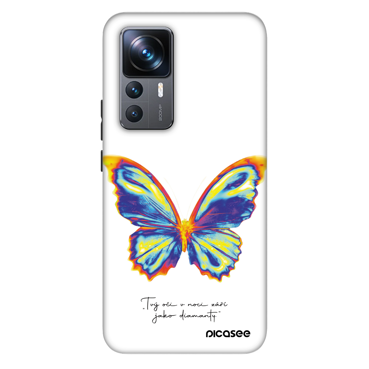 Picasee Fashion Case pre Xiaomi 12T - Diamanty White