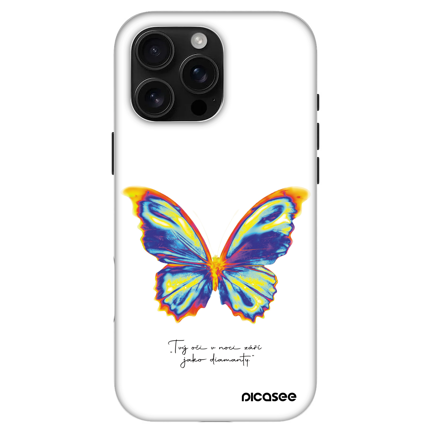 Fashion Case MagSafe pre Apple iPhone 16 Pro Max - Diamanty White