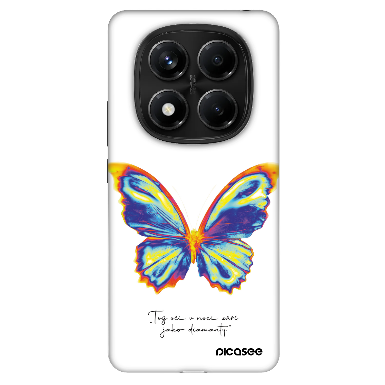 Fashion Case pre Xiaomi Redmi Note 14 Pro 4G - Diamanty White