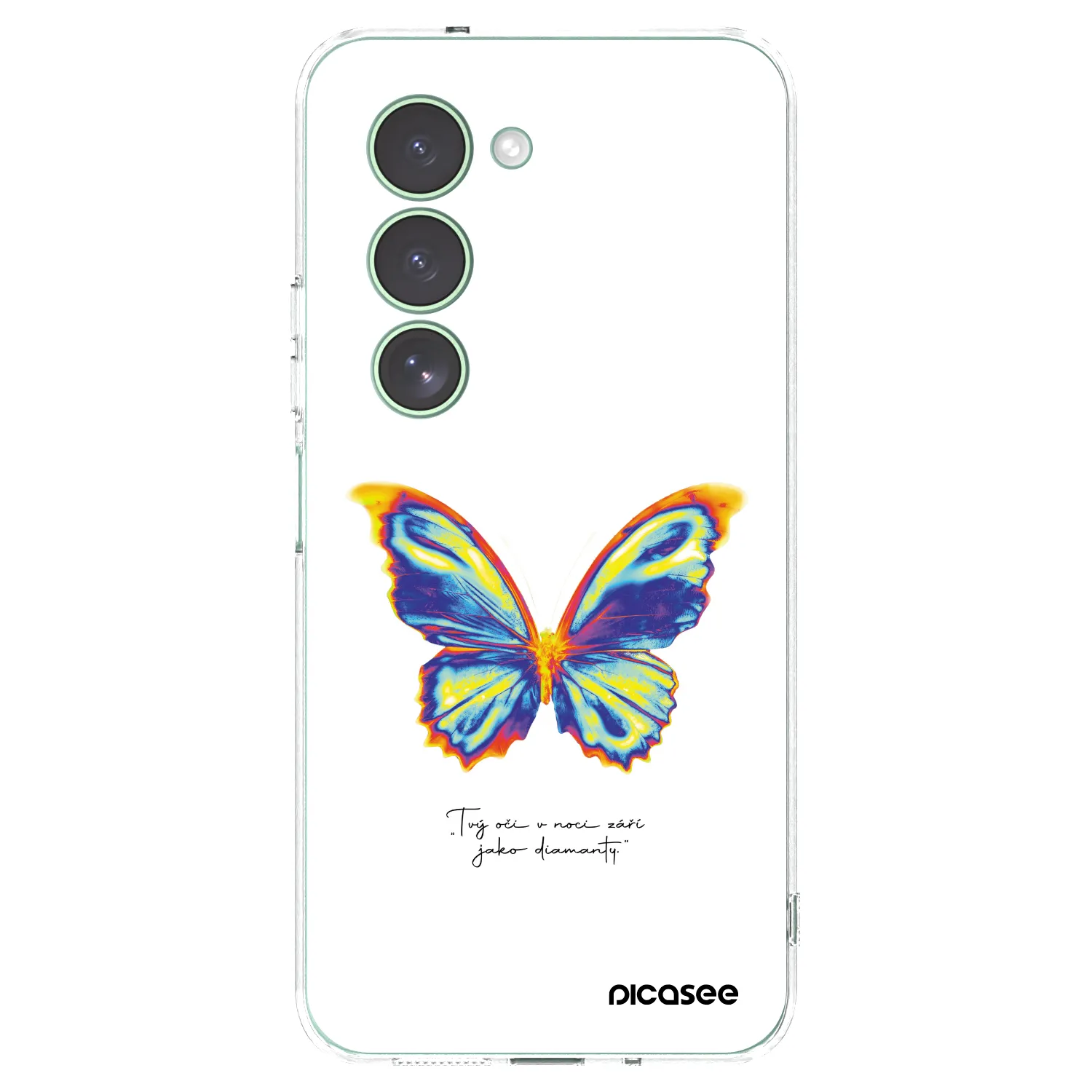 Picasee silikónový prehľadný obal pre Xiaomi Redmi 15 5G - Diamanty White