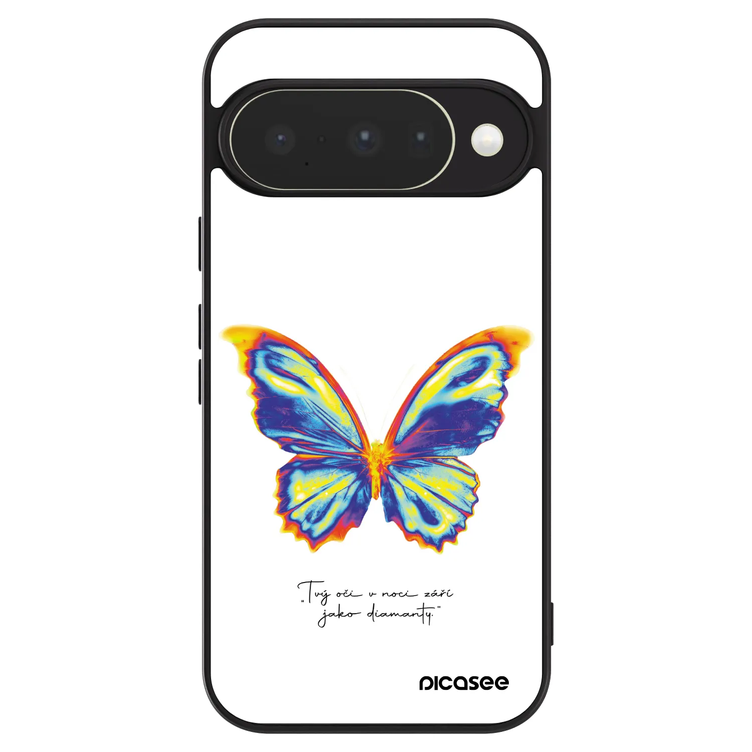 Picasee ULTIMATE CASE pro Google Pixel 10 - Diamanty White